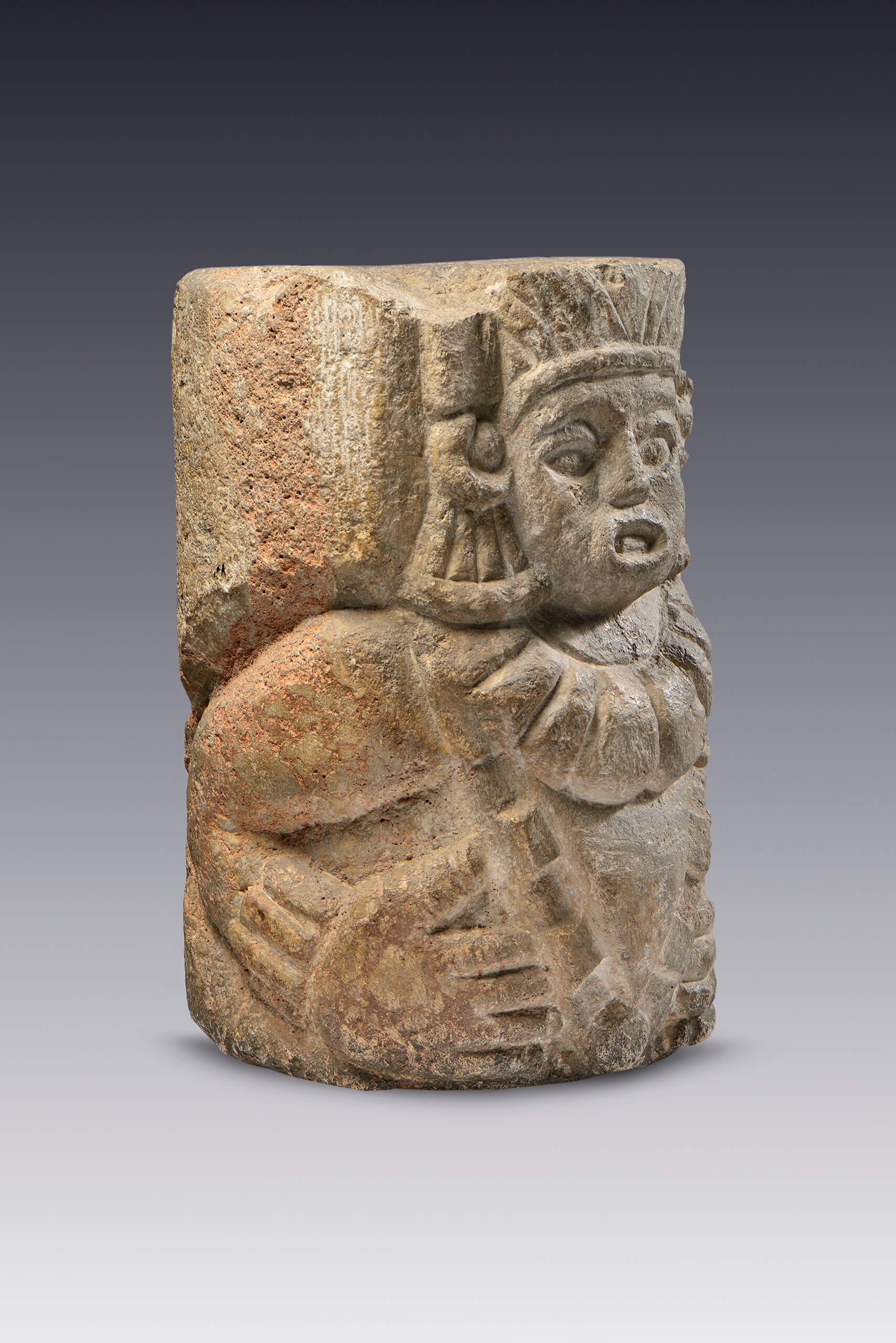 Fuste antropomorfo  | El México antiguo. Salas de Arte Prehispánico | Museo Amparo, Puebla