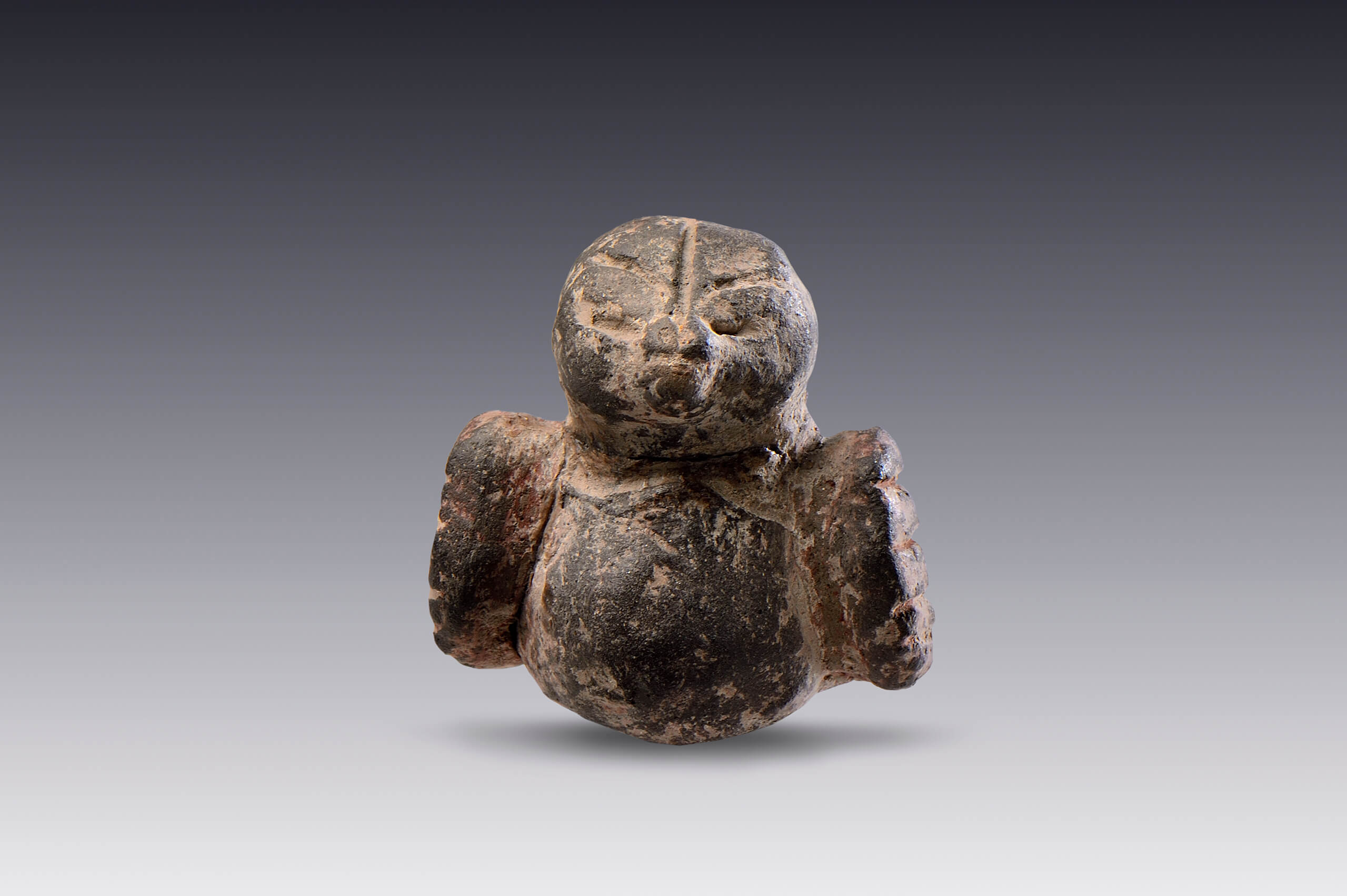 Figurilla en forma de pato | El México antiguo. Salas de Arte Prehispánico | Museo Amparo, Puebla