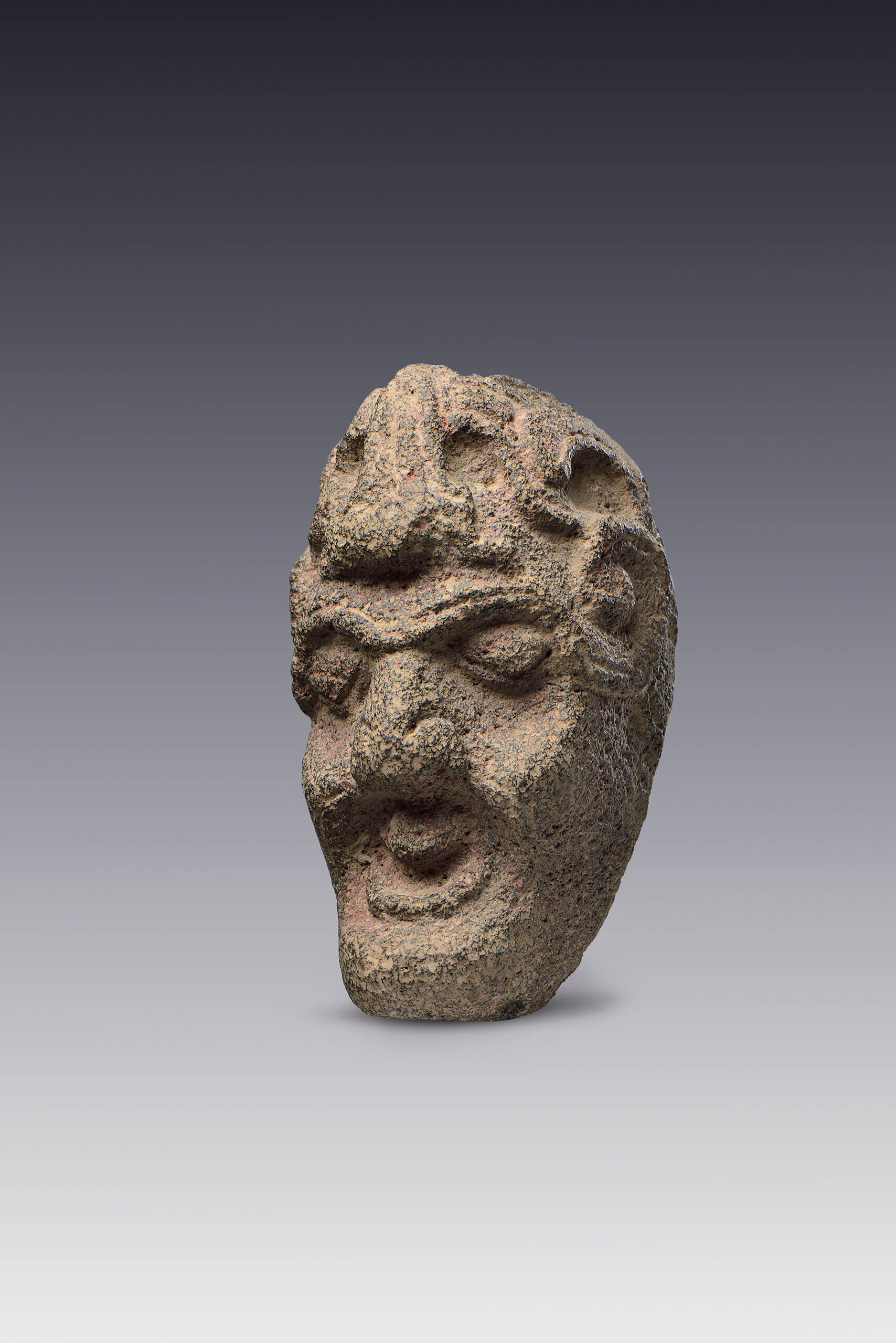 Hacha votiva antropomorfa | El México antiguo. Salas de Arte Prehispánico | Museo Amparo, Puebla