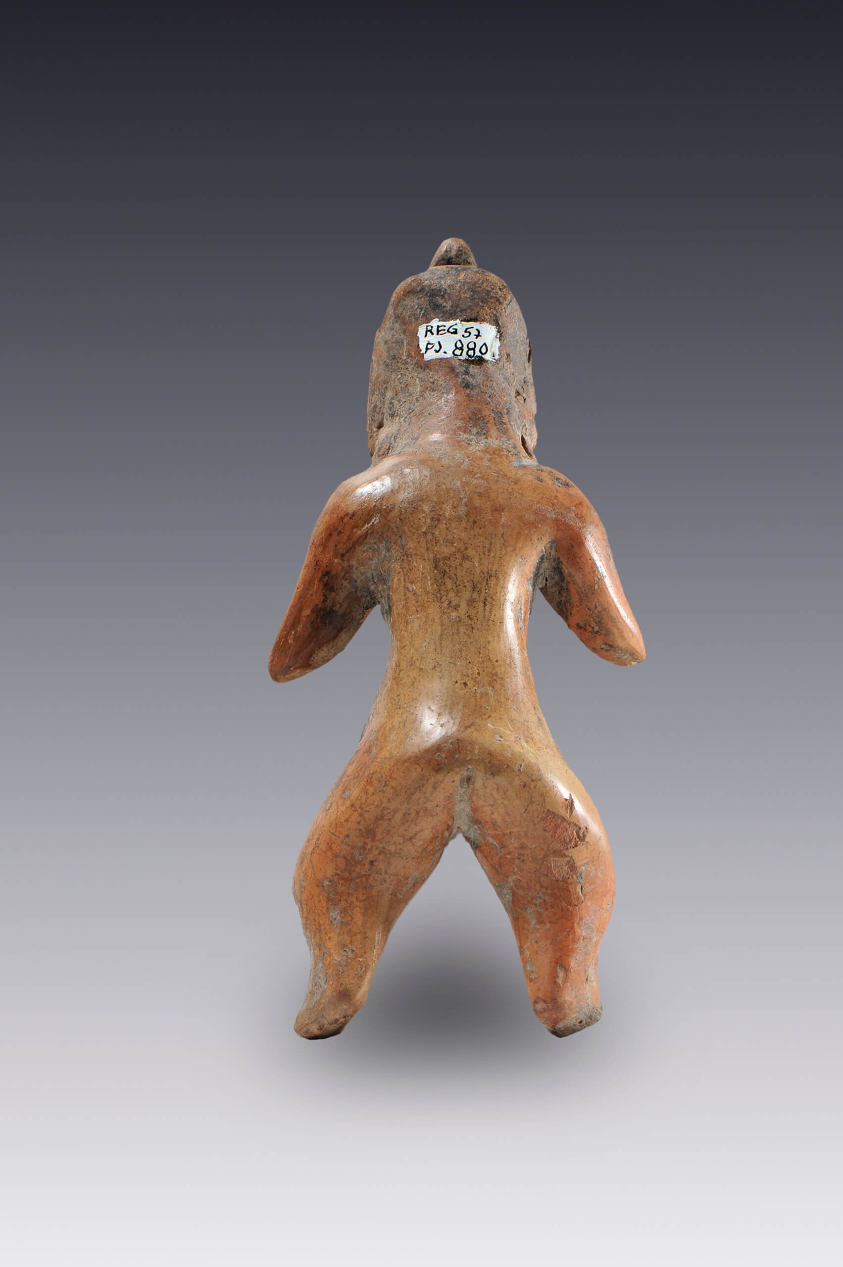 Mujer embarazada de pie | El México antiguo. Salas de Arte Prehispánico | Museo Amparo, Puebla