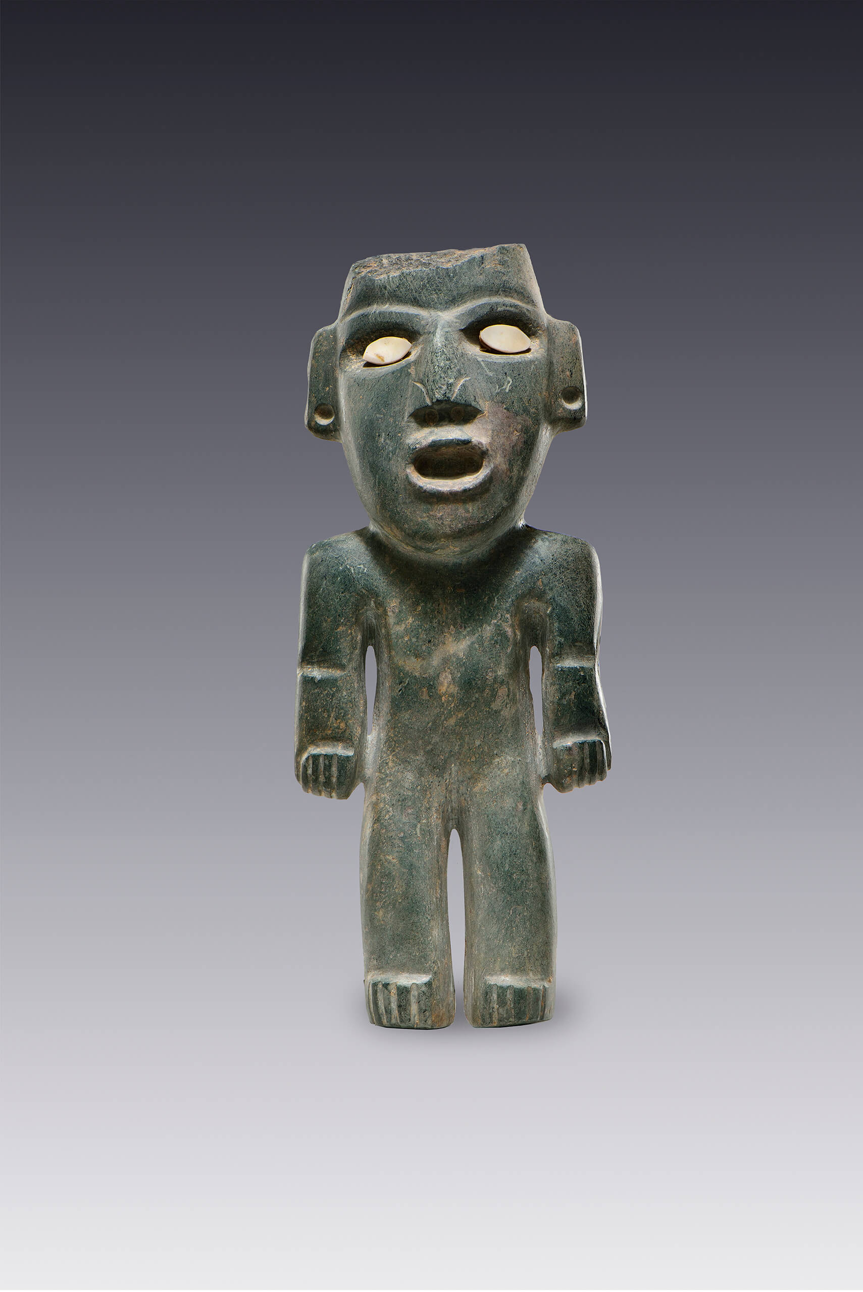 Hombre erguido | El México antiguo. Salas de Arte Prehispánico | Museo Amparo, Puebla