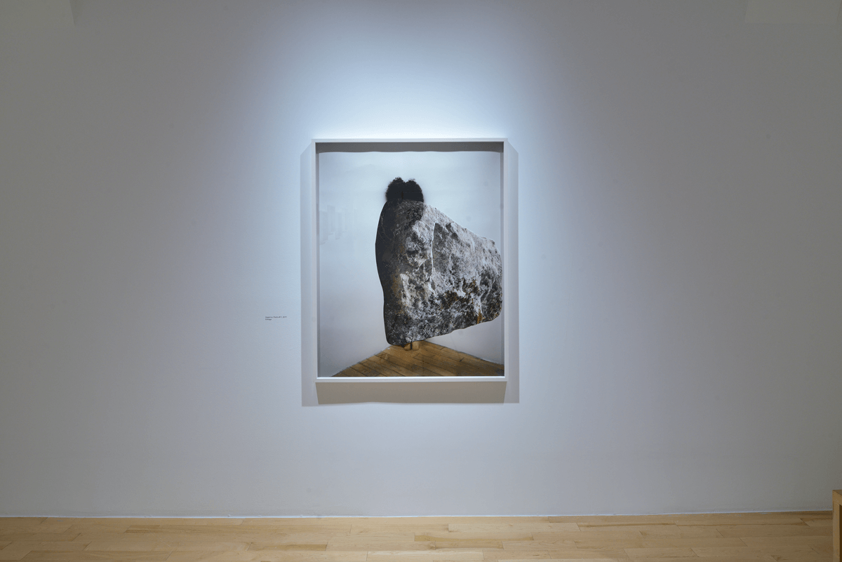 Ingapirca: Piedra #11, 2019 | Karina Skvirsky. Geometría sagrada | Museo Amparo, Puebla