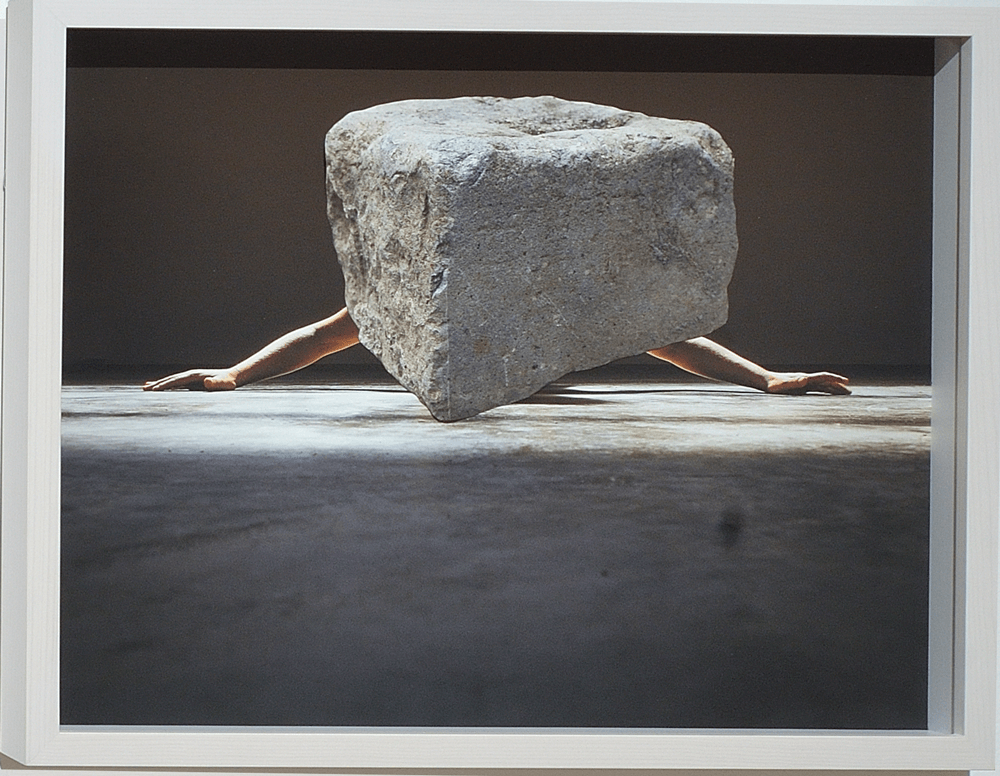 Ingapirca: Piedra #9, 2019 | Karina Skvirsky. Geometría sagrada | Museo Amparo, Puebla