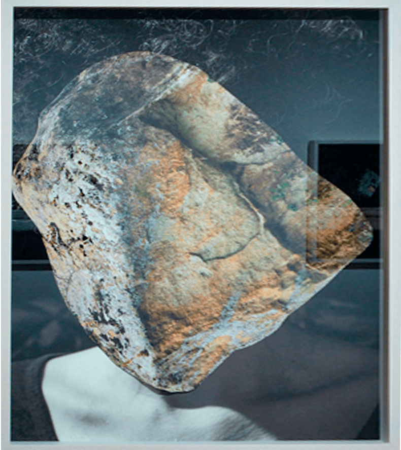 Ingapirca: Piedra #13, 2019 | Karina Skvirsky. Geometría sagrada | Museo Amparo, Puebla