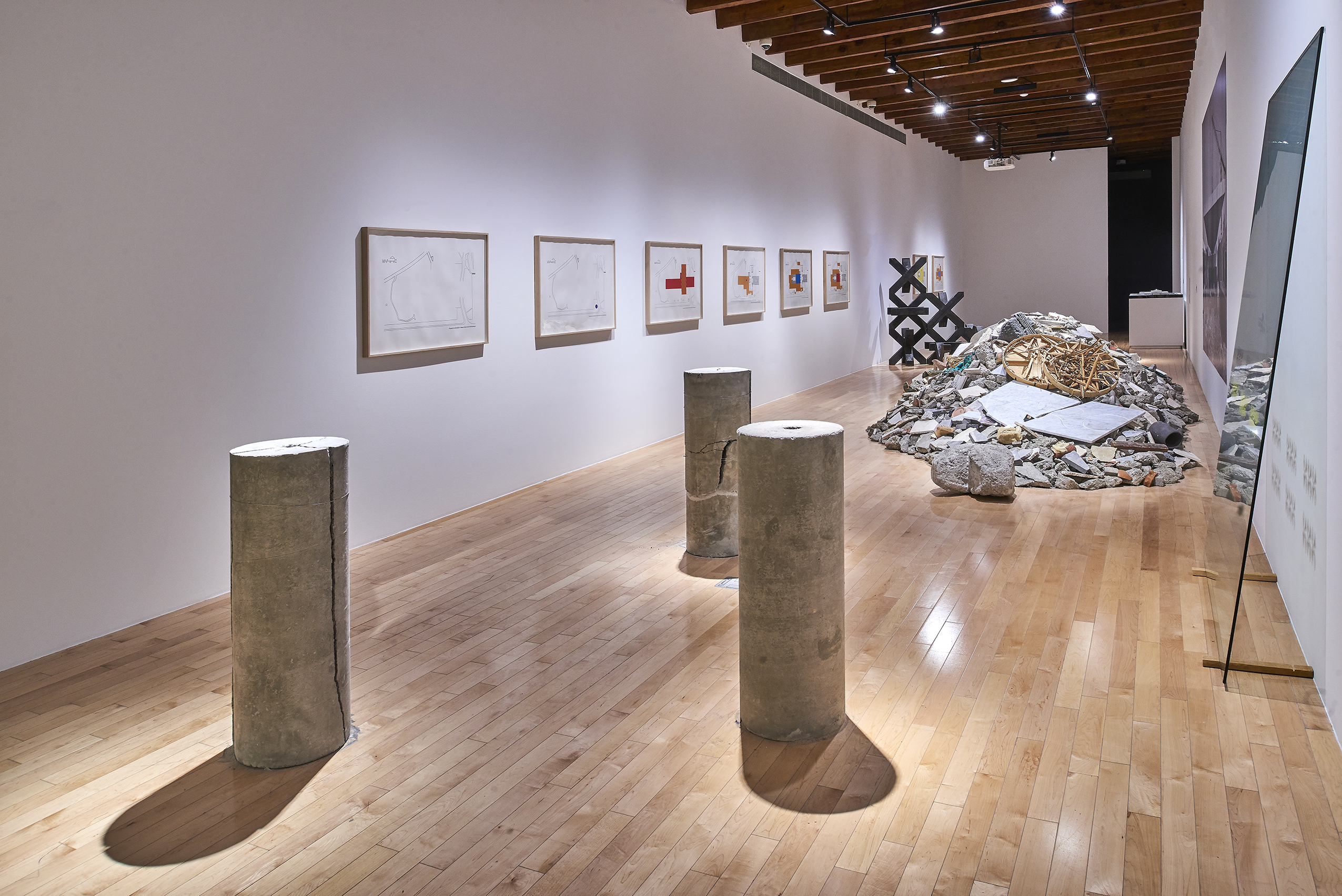Proyecto de demolición: Museo Nacional de Antropología | El tiempo en las cosas II. Salas de Arte Contemporáneo | Museo Amparo, Puebla