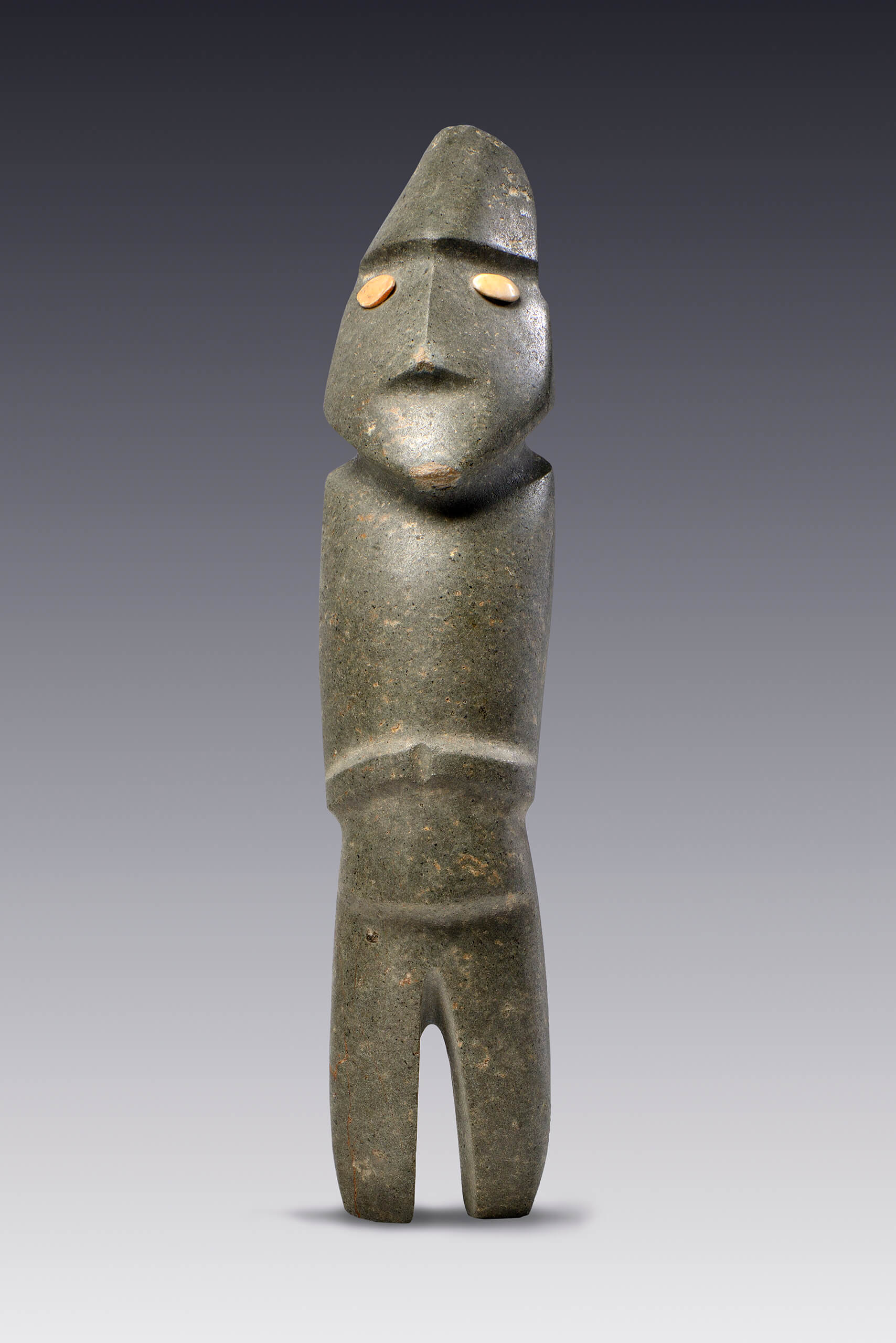 Humano con ojos de concha | El México antiguo. Salas de Arte Prehispánico | Museo Amparo, Puebla