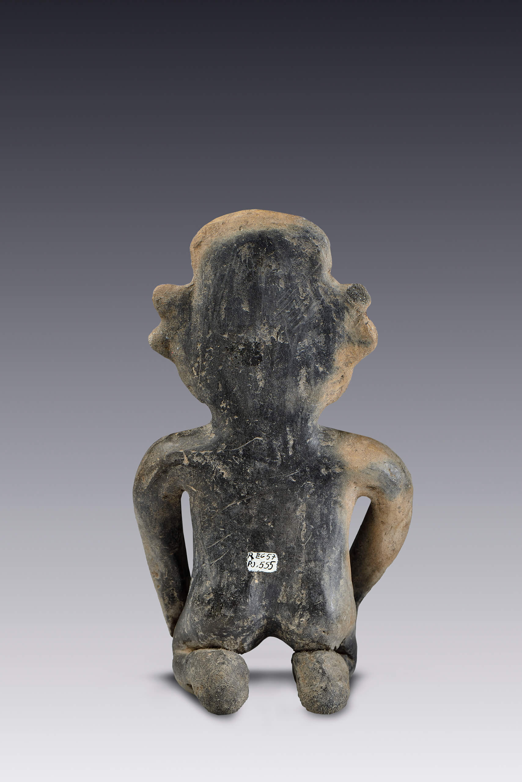 Mujer con modificación cefálica | El México antiguo. Salas de Arte Prehispánico | Museo Amparo, Puebla