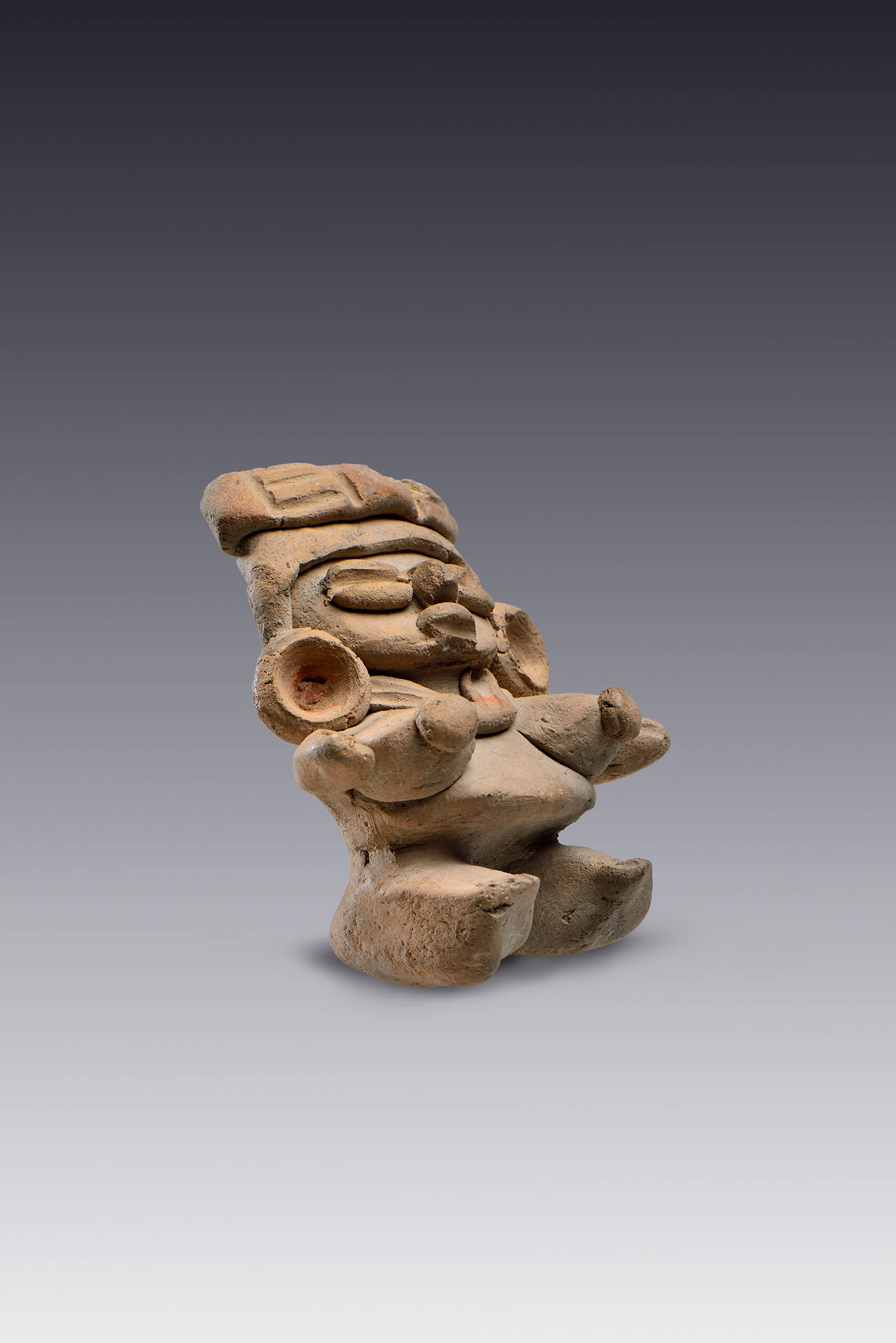 Desnudo femenino con senos prominentes | El México antiguo. Salas de Arte Prehispánico | Museo Amparo, Puebla