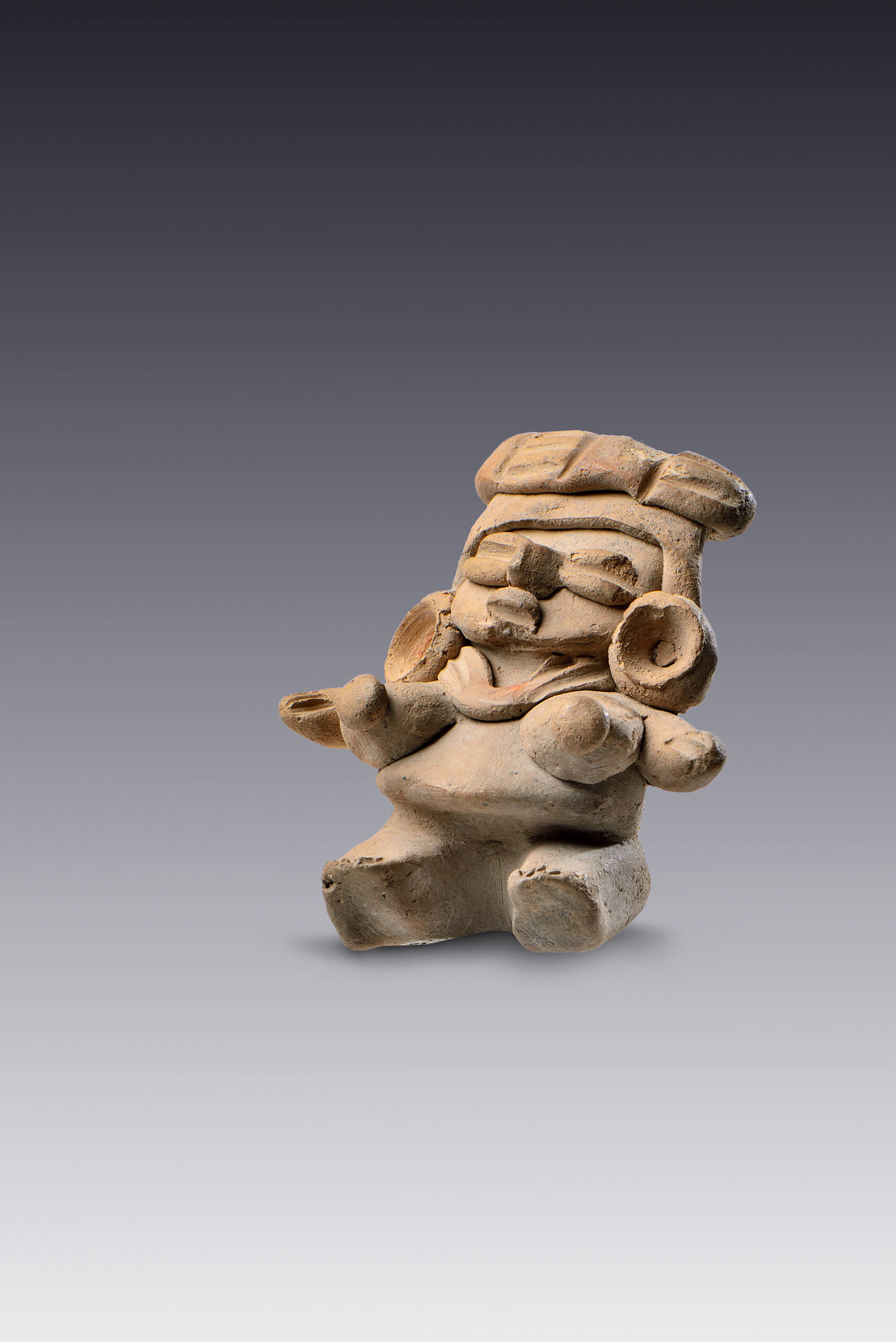 Desnudo femenino con senos prominentes | El México antiguo. Salas de Arte Prehispánico | Museo Amparo, Puebla