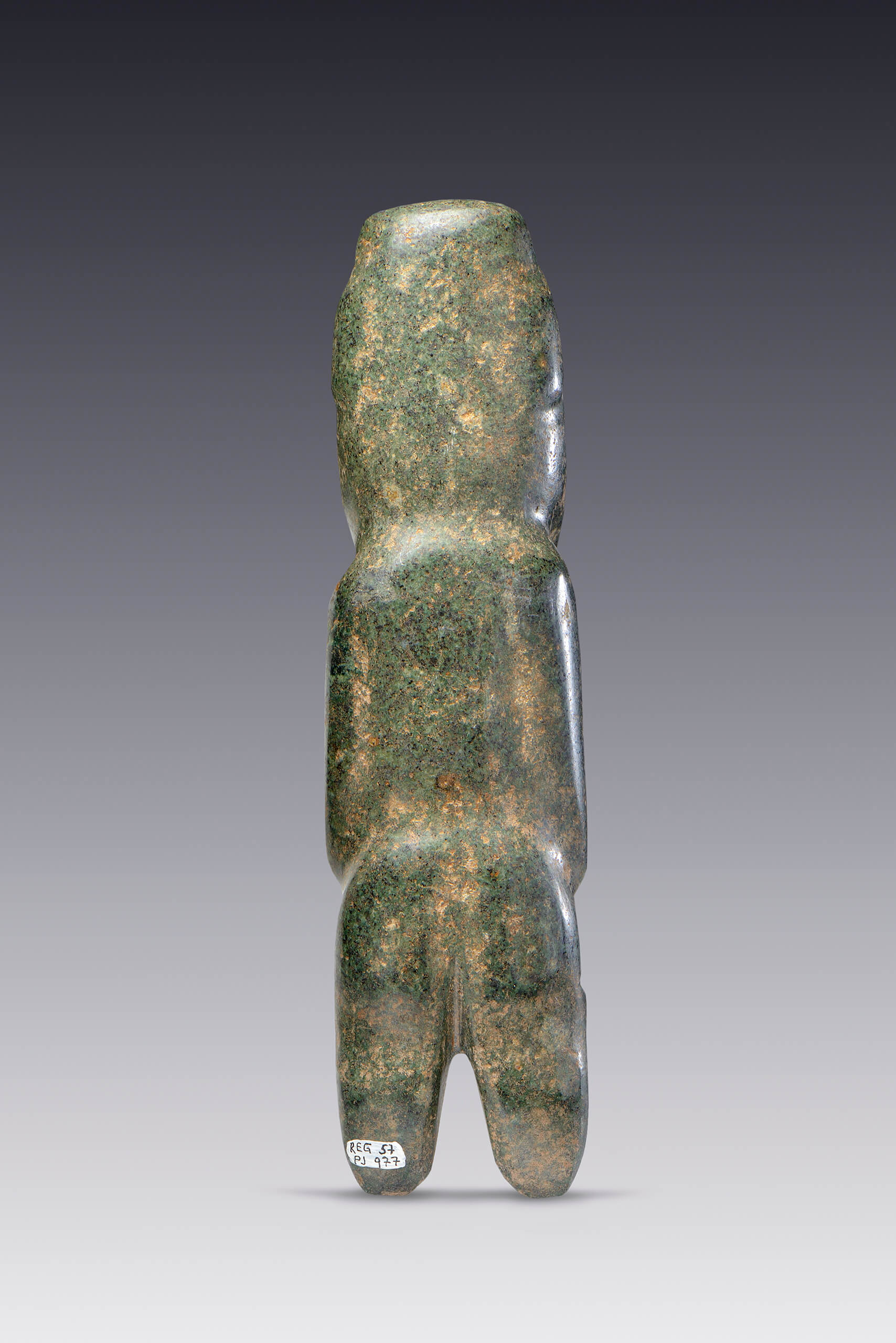Humano con rasgos del estilo olmeca | El México antiguo. Salas de Arte Prehispánico | Museo Amparo, Puebla