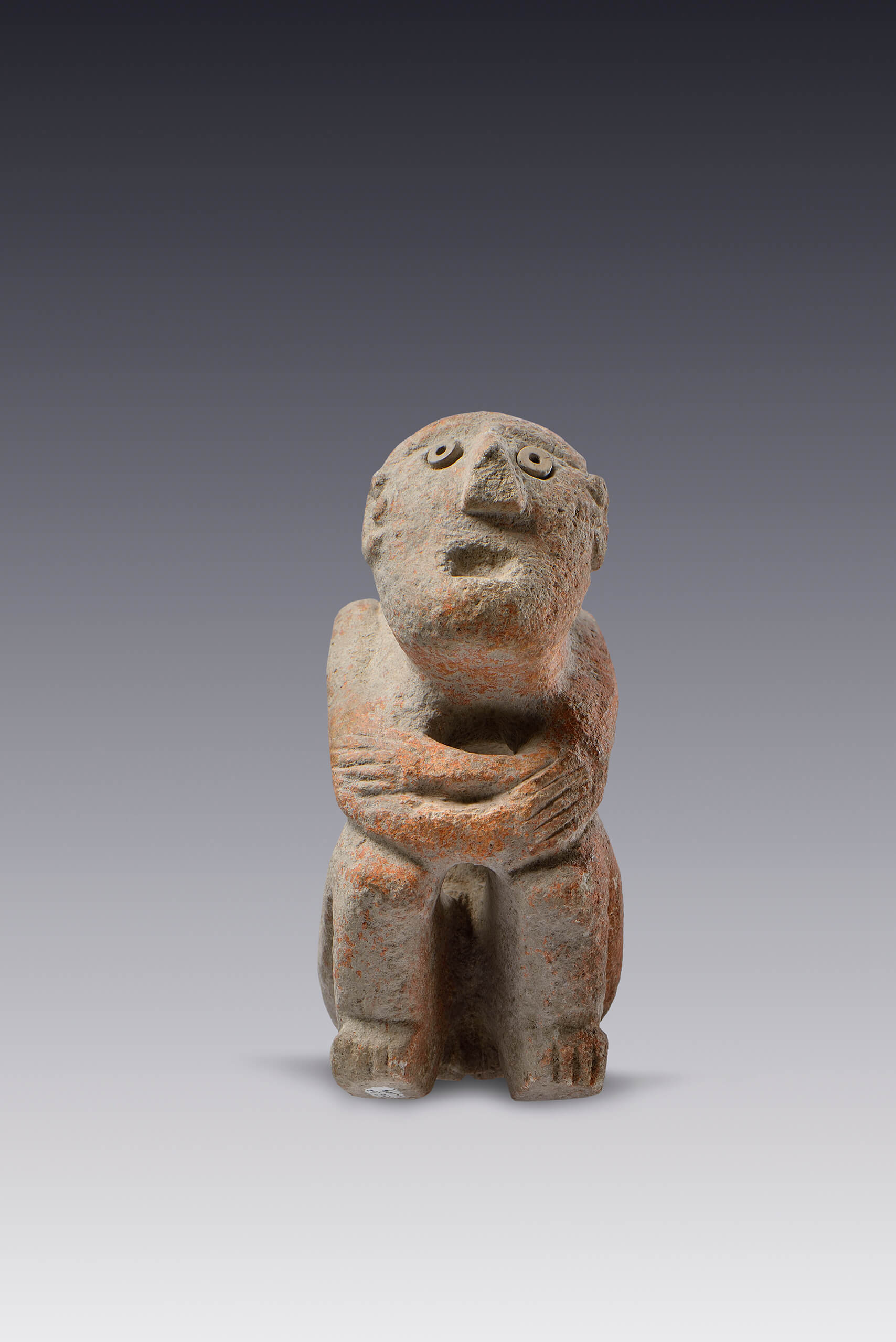 Anciano con atributos del dios del fuego | El México antiguo. Salas de Arte Prehispánico | Museo Amparo, Puebla