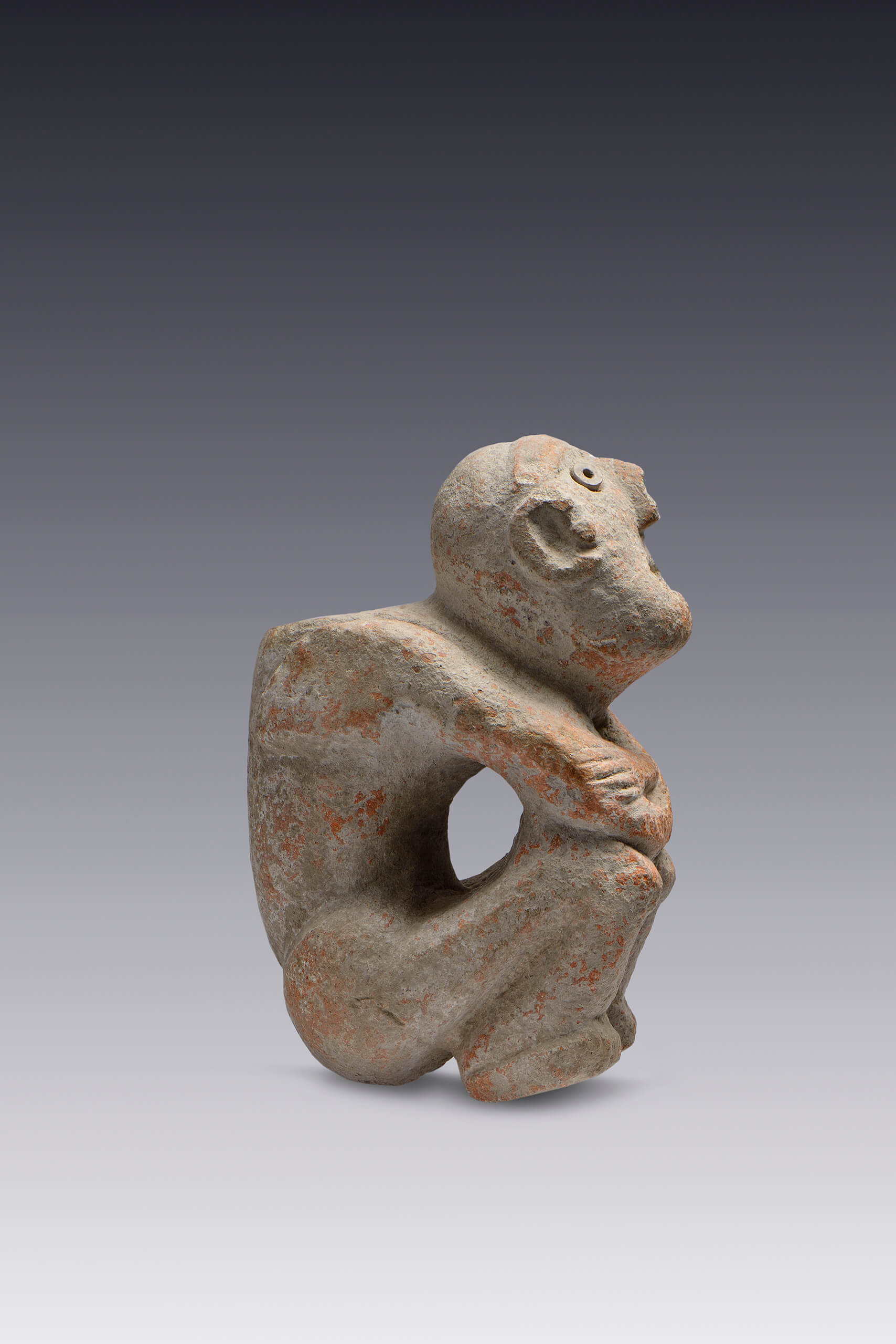 Anciano con atributos del dios del fuego | El México antiguo. Salas de Arte Prehispánico | Museo Amparo, Puebla