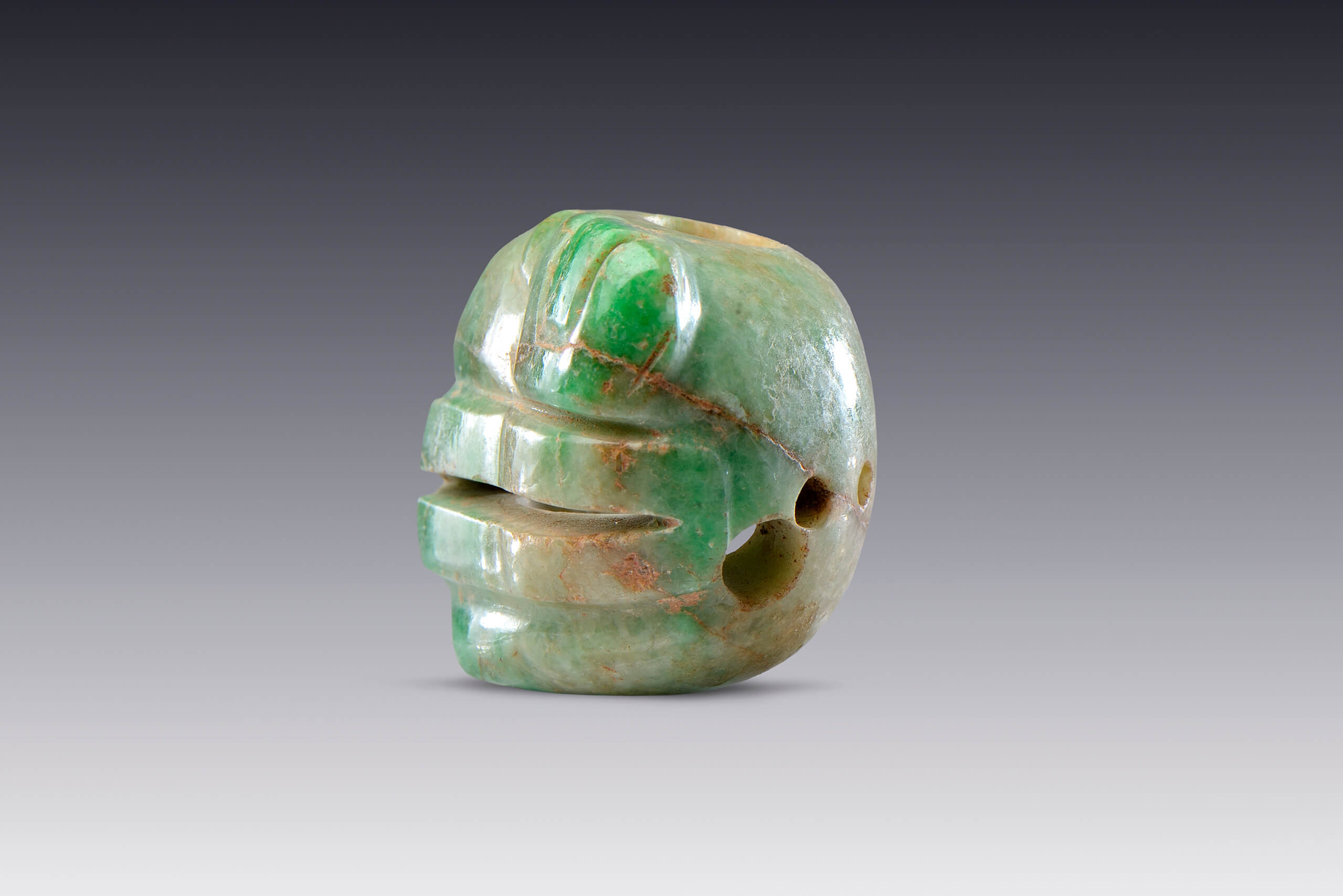 Joyas colgantes de forma irregular | El México antiguo. Salas de Arte Prehispánico | Museo Amparo, Puebla