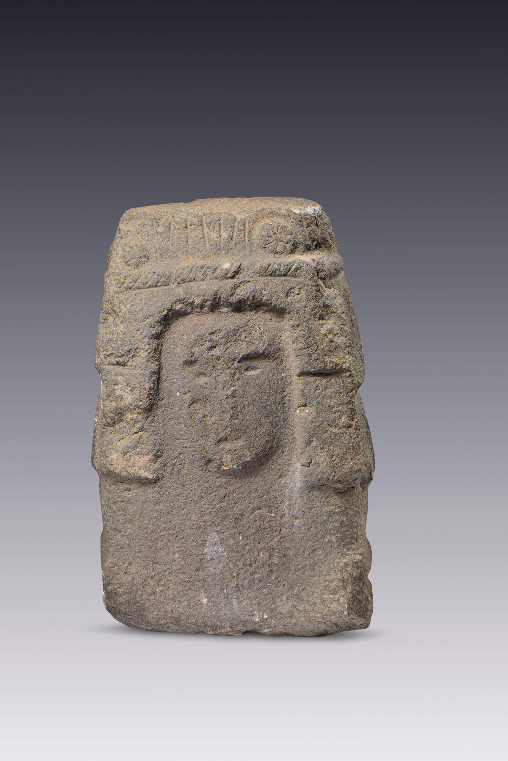 Busto de Chicomecoatl  | El México antiguo. Salas de Arte Prehispánico | Museo Amparo, Puebla
