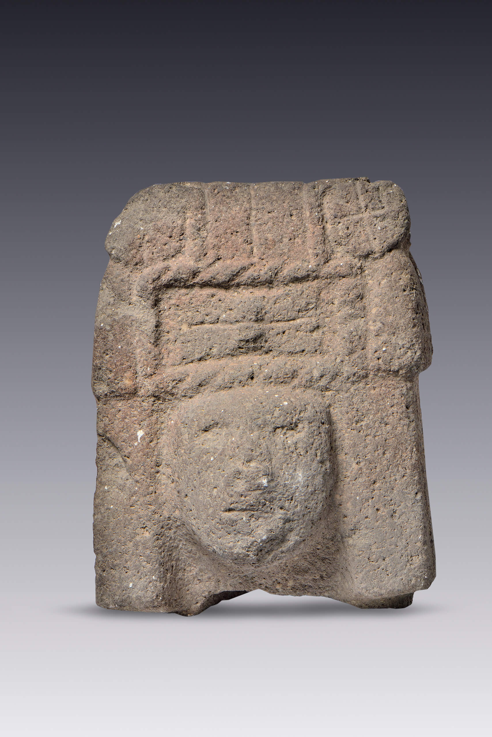 Cabeza de Chicomecoatl | El México antiguo. Salas de Arte Prehispánico | Museo Amparo, Puebla