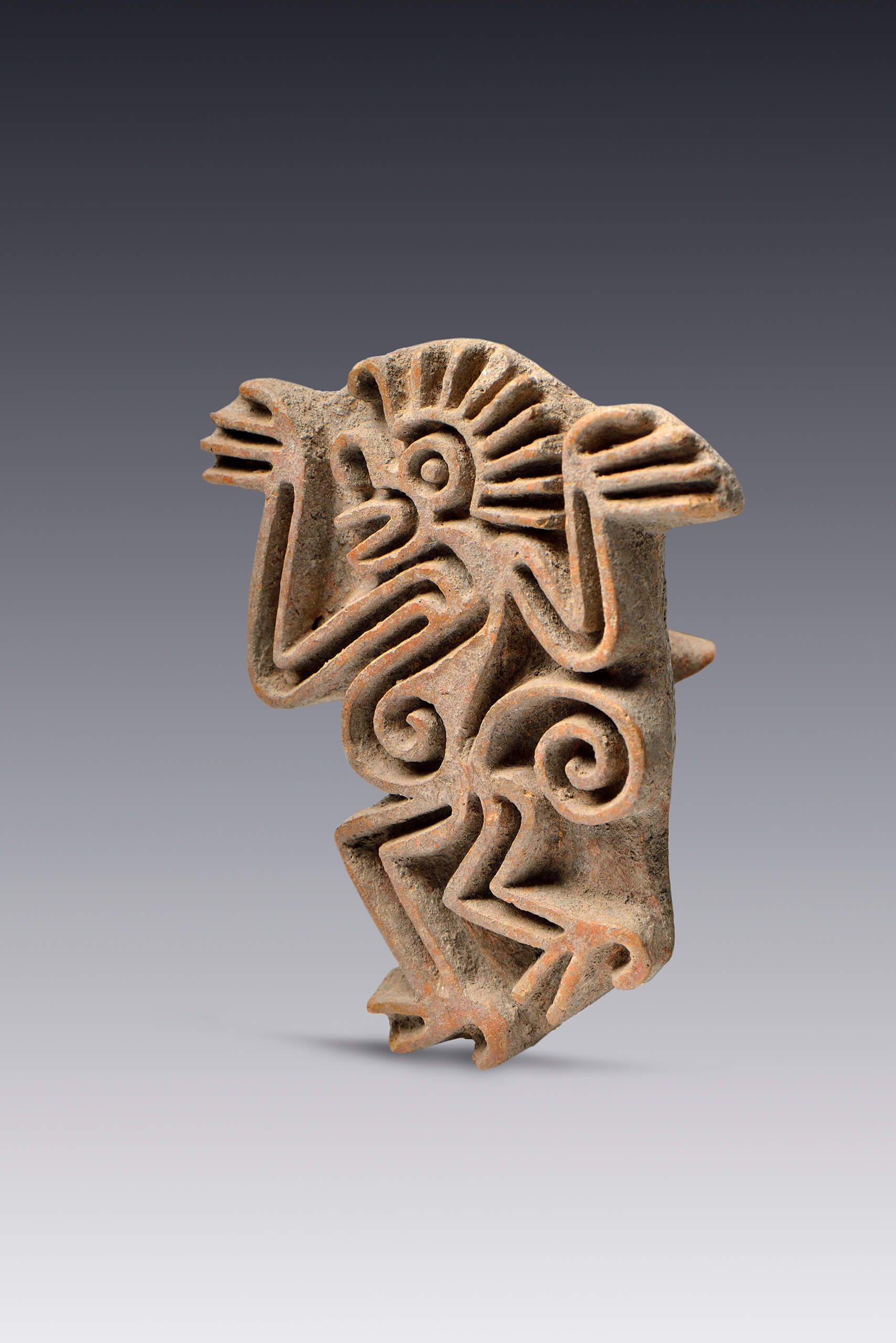Sellos zoomorfos de mono | El México antiguo. Salas de Arte Prehispánico | Museo Amparo, Puebla