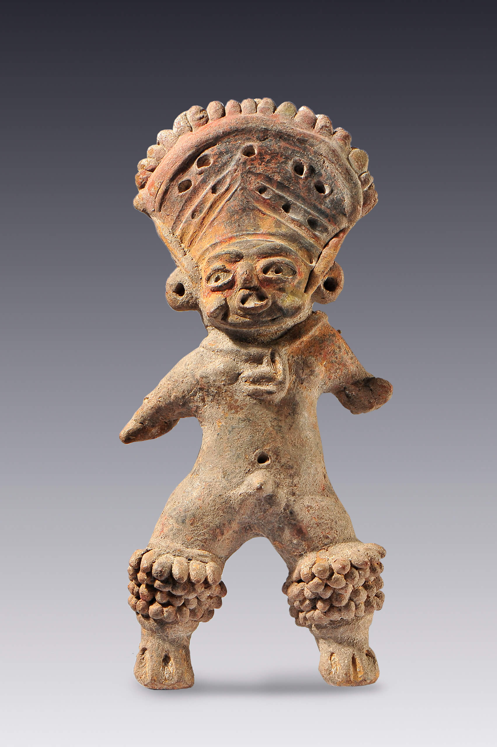 Figurilla masculina | El M&eacute;xico antiguo. Salas de Arte Prehisp&aacute;nico | Museo Amparo, Puebla