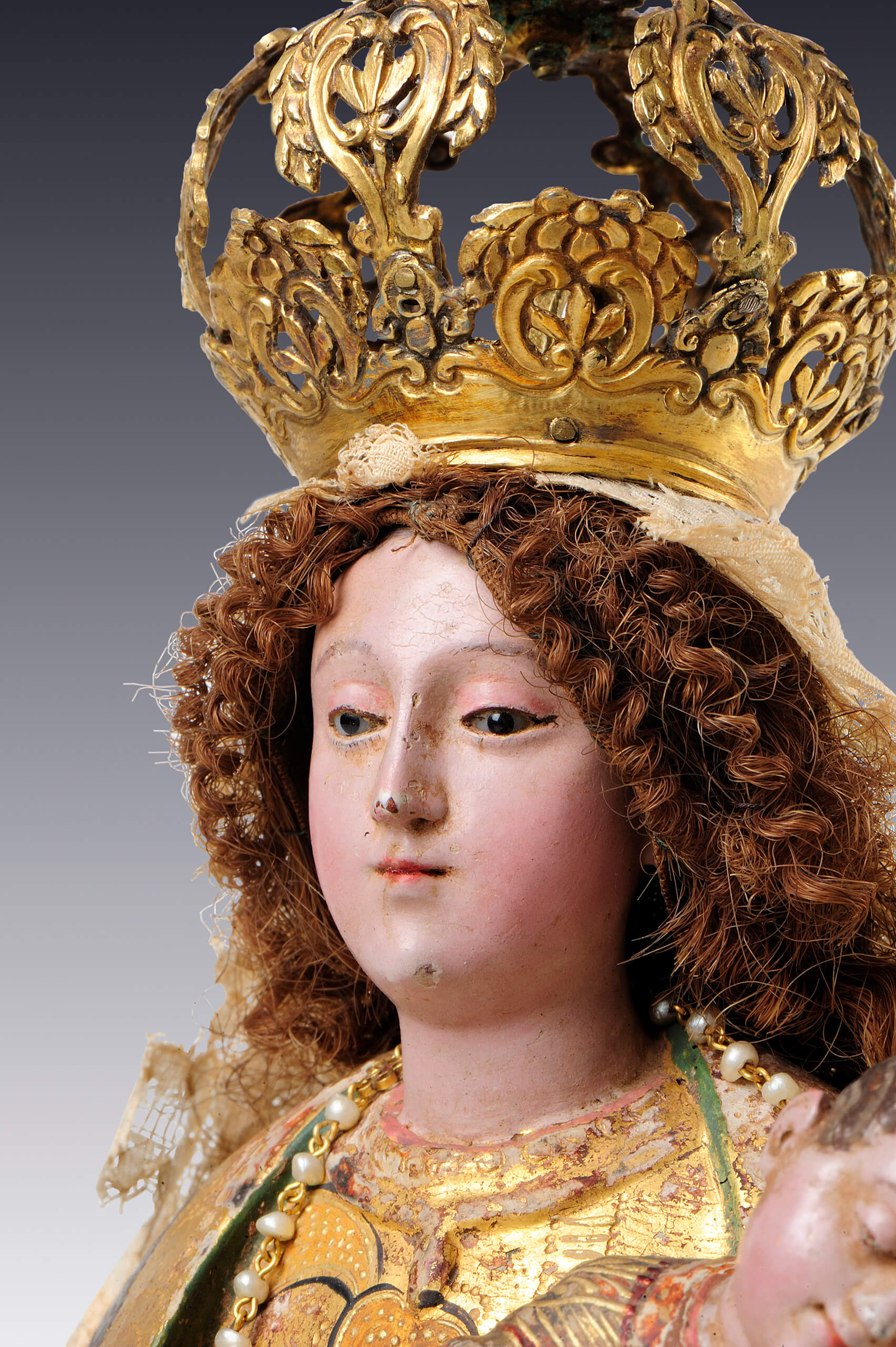 Virgen del Rosario | Salas de Arte Virreinal y Siglo XIX | Museo Amparo, Puebla