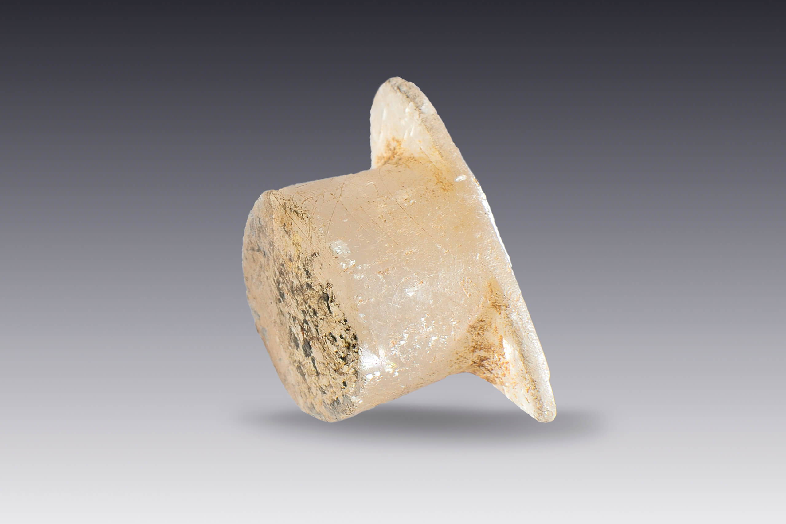 Bezote de cristal de roca | El México antiguo. Salas de Arte Prehispánico | Museo Amparo, Puebla