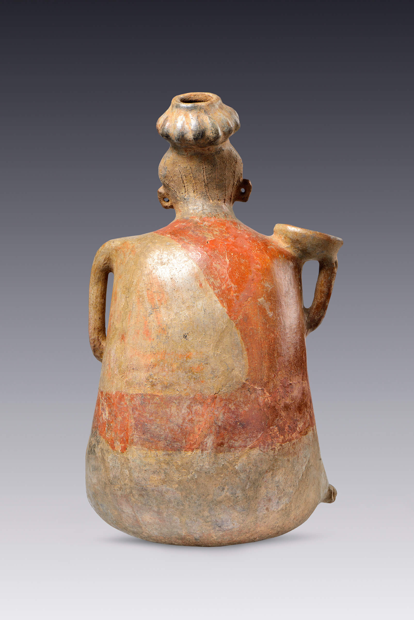 Vasija antropomorfa | El M&eacute;xico antiguo. Salas de Arte Prehisp&aacute;nico | Museo Amparo, Puebla