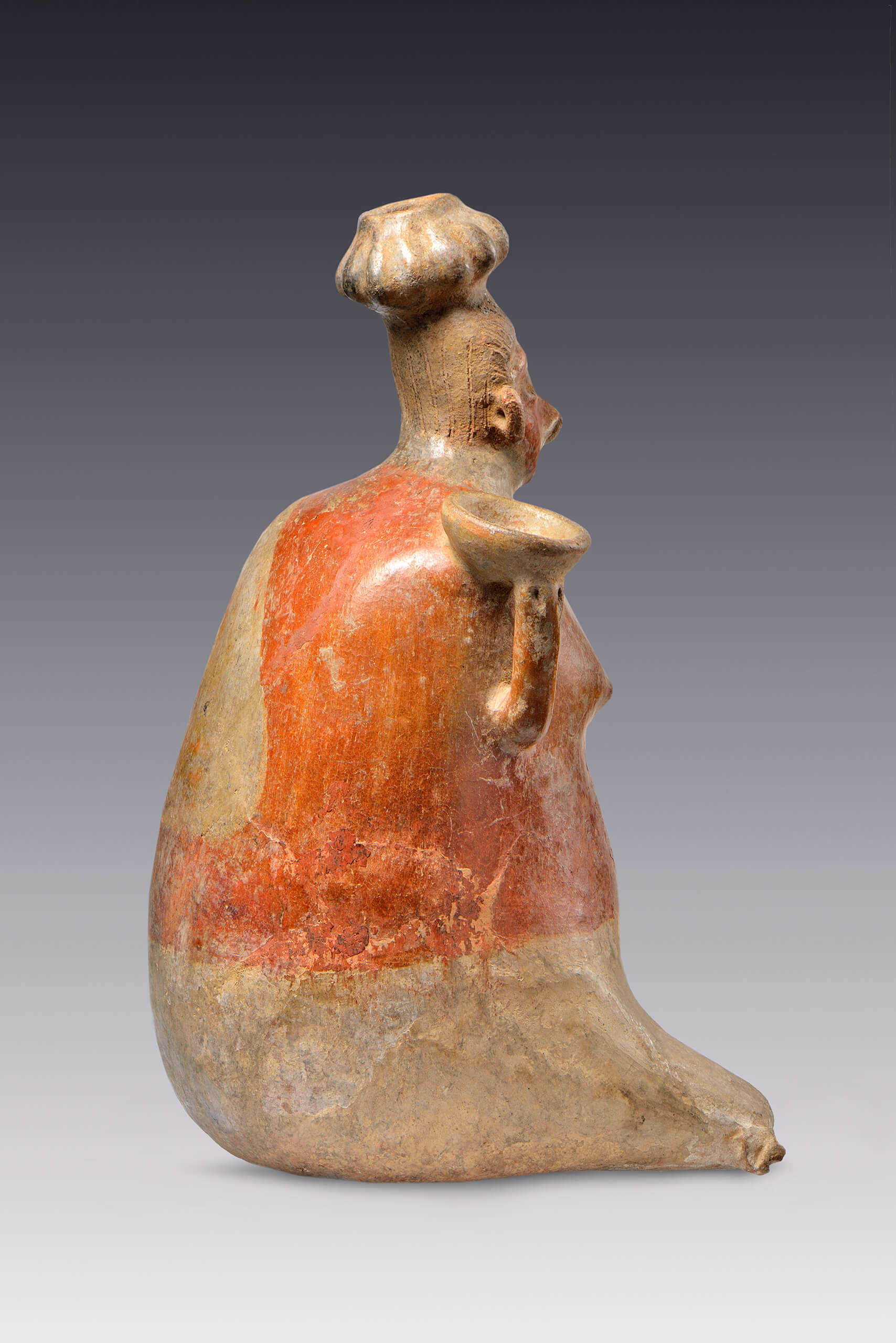 Vasija antropomorfa | El M&eacute;xico antiguo. Salas de Arte Prehisp&aacute;nico | Museo Amparo, Puebla