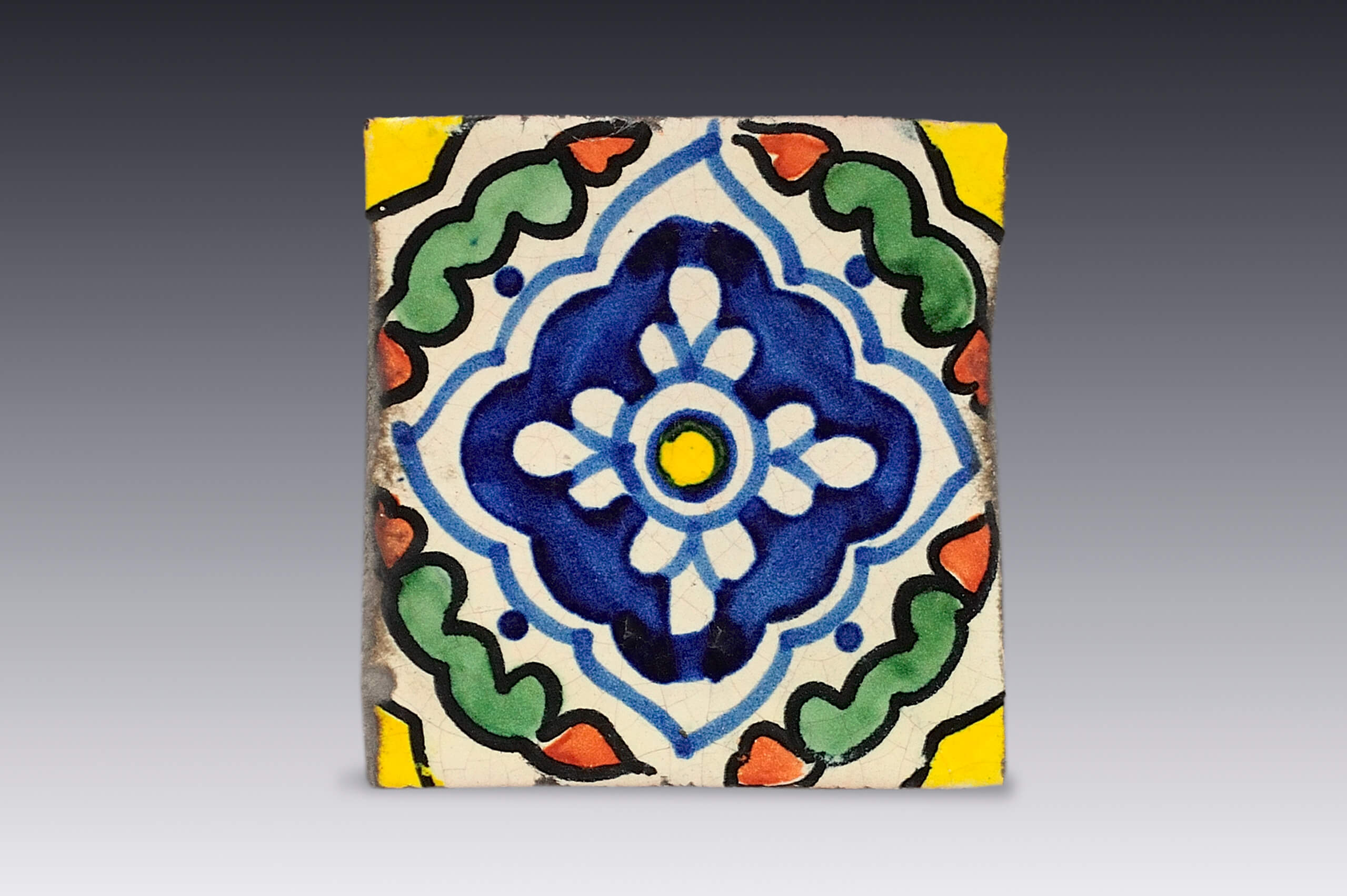 Azulejo polícromo | Salas de Arte Virreinal y Siglo XIX | Museo Amparo, Puebla
