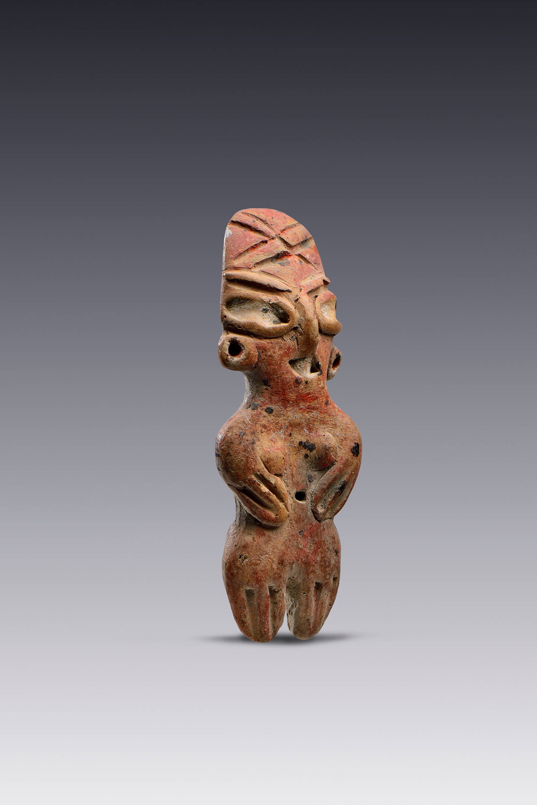 Representación masculina y femenina  | El México antiguo. Salas de Arte Prehispánico | Museo Amparo, Puebla
