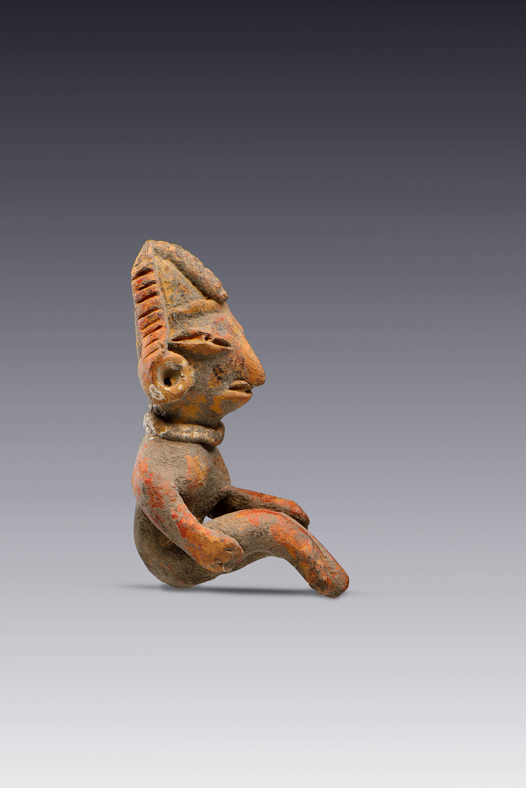 Mujer sentada | El México antiguo. Salas de Arte Prehispánico | Museo Amparo, Puebla
