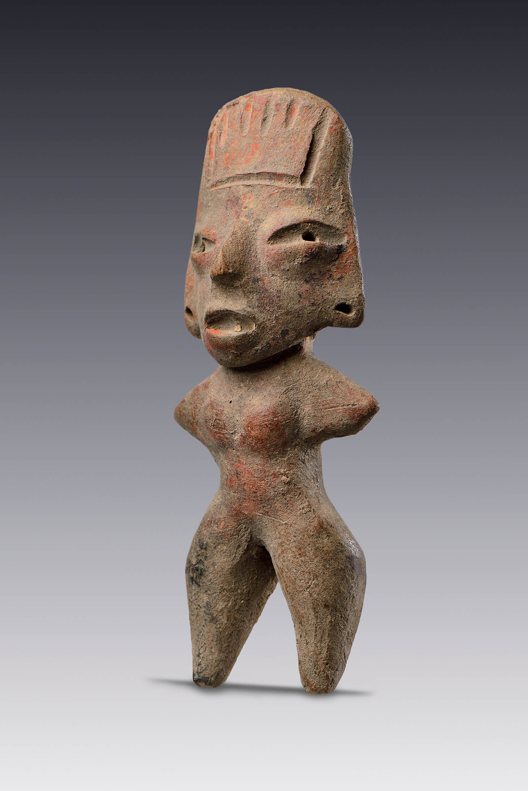 Figurilla femenina | El México antiguo. Salas de Arte Prehispánico | Museo Amparo, Puebla
