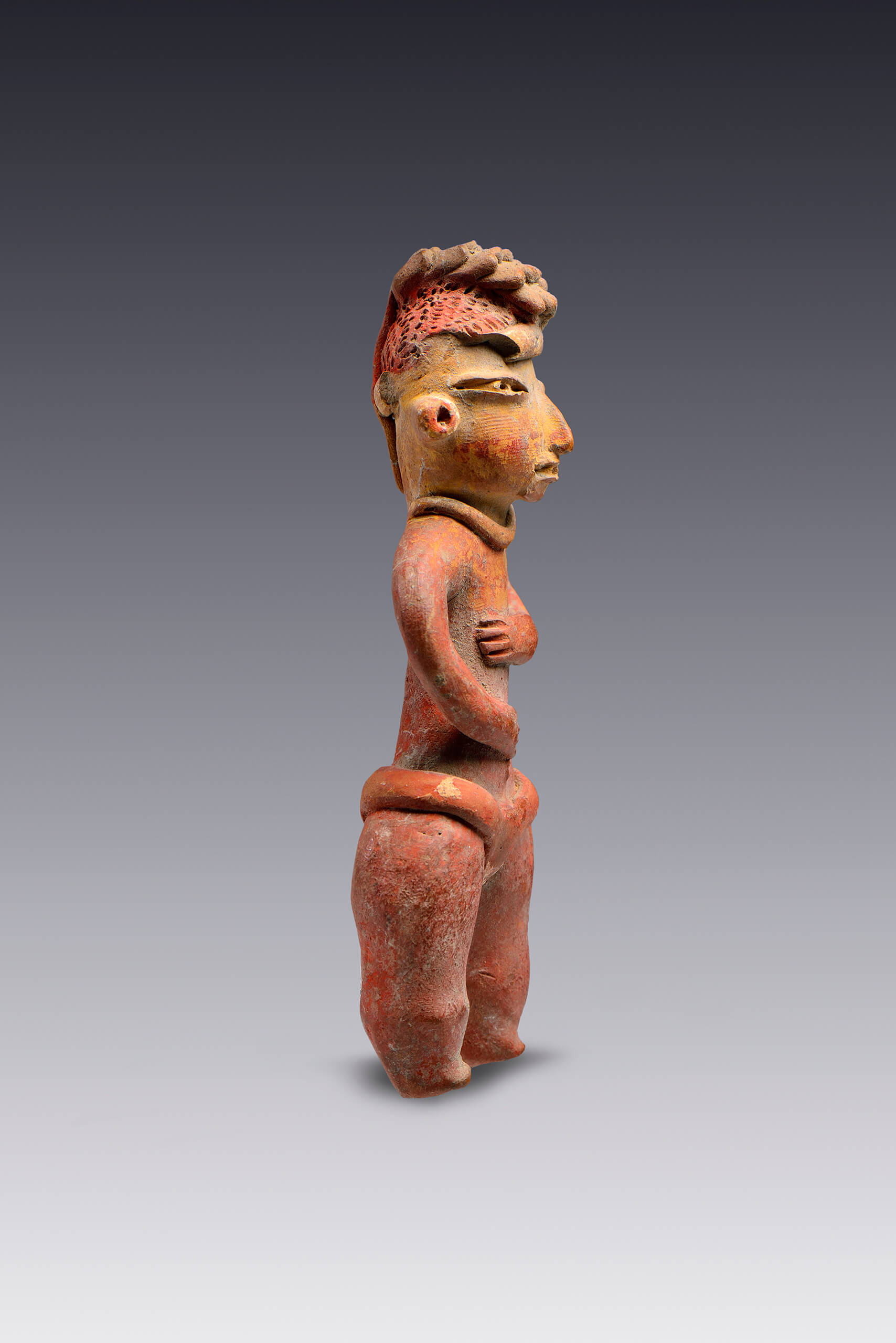 Representación masculina | El México antiguo. Salas de Arte Prehispánico | Museo Amparo, Puebla
