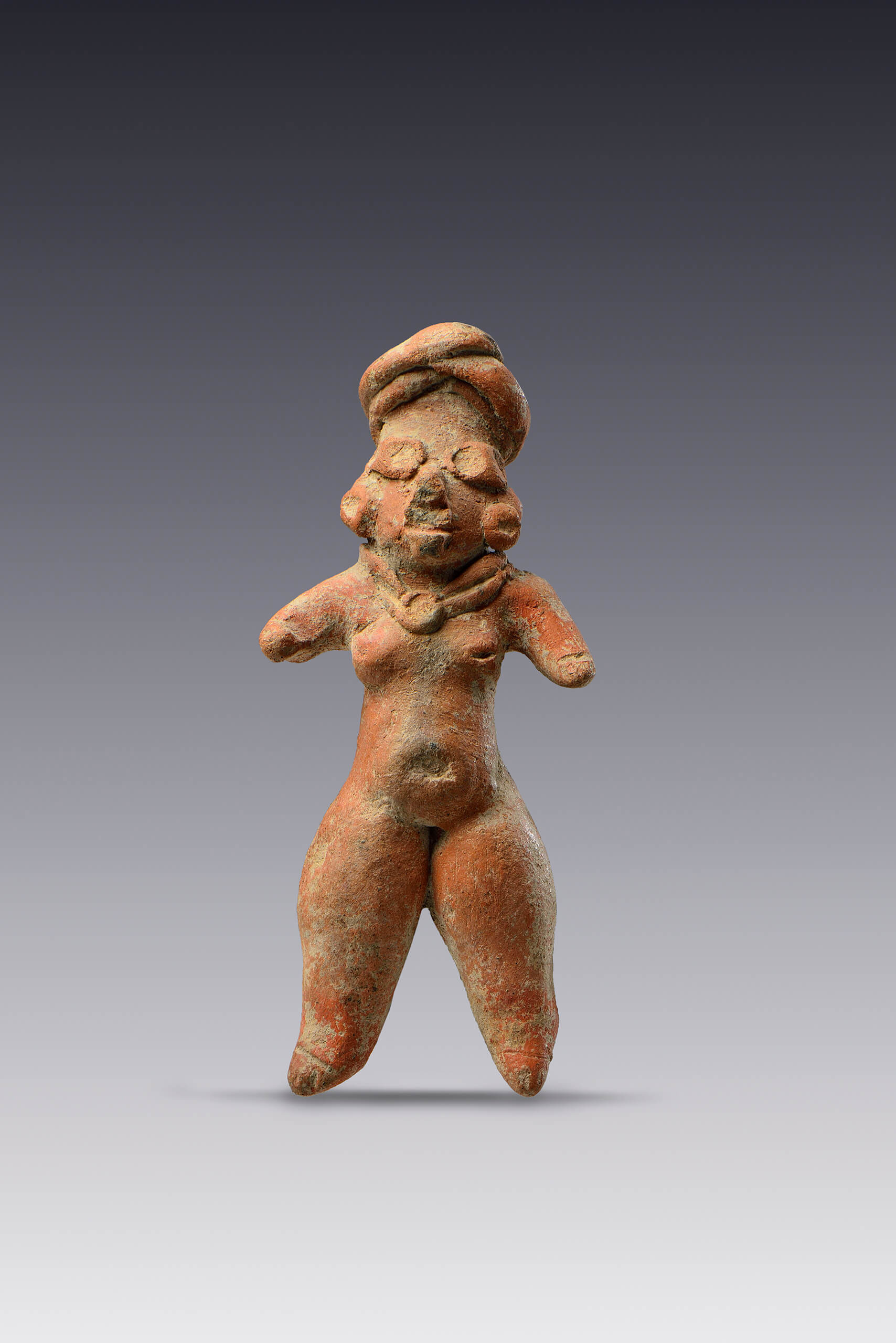 Mujer embarazada | El México antiguo. Salas de Arte Prehispánico | Museo Amparo, Puebla