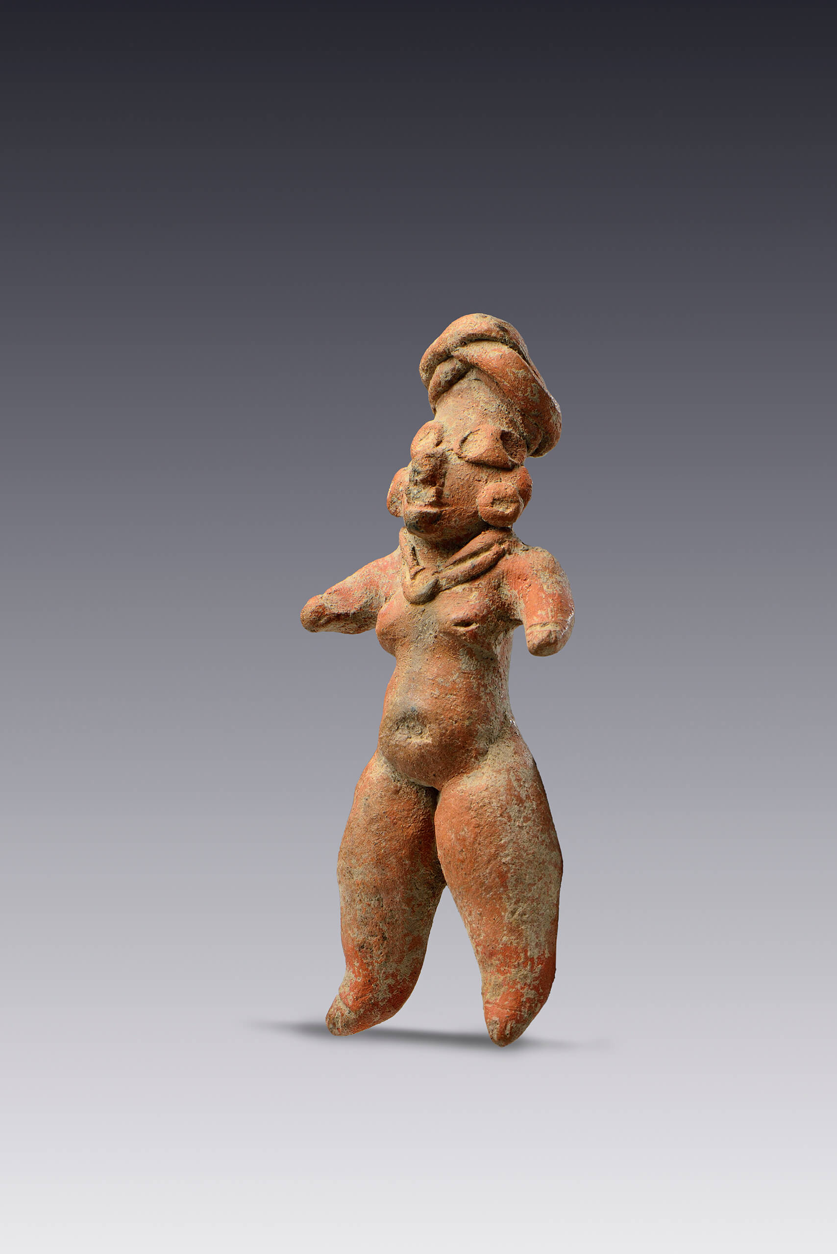 Mujer embarazada | El México antiguo. Salas de Arte Prehispánico | Museo Amparo, Puebla