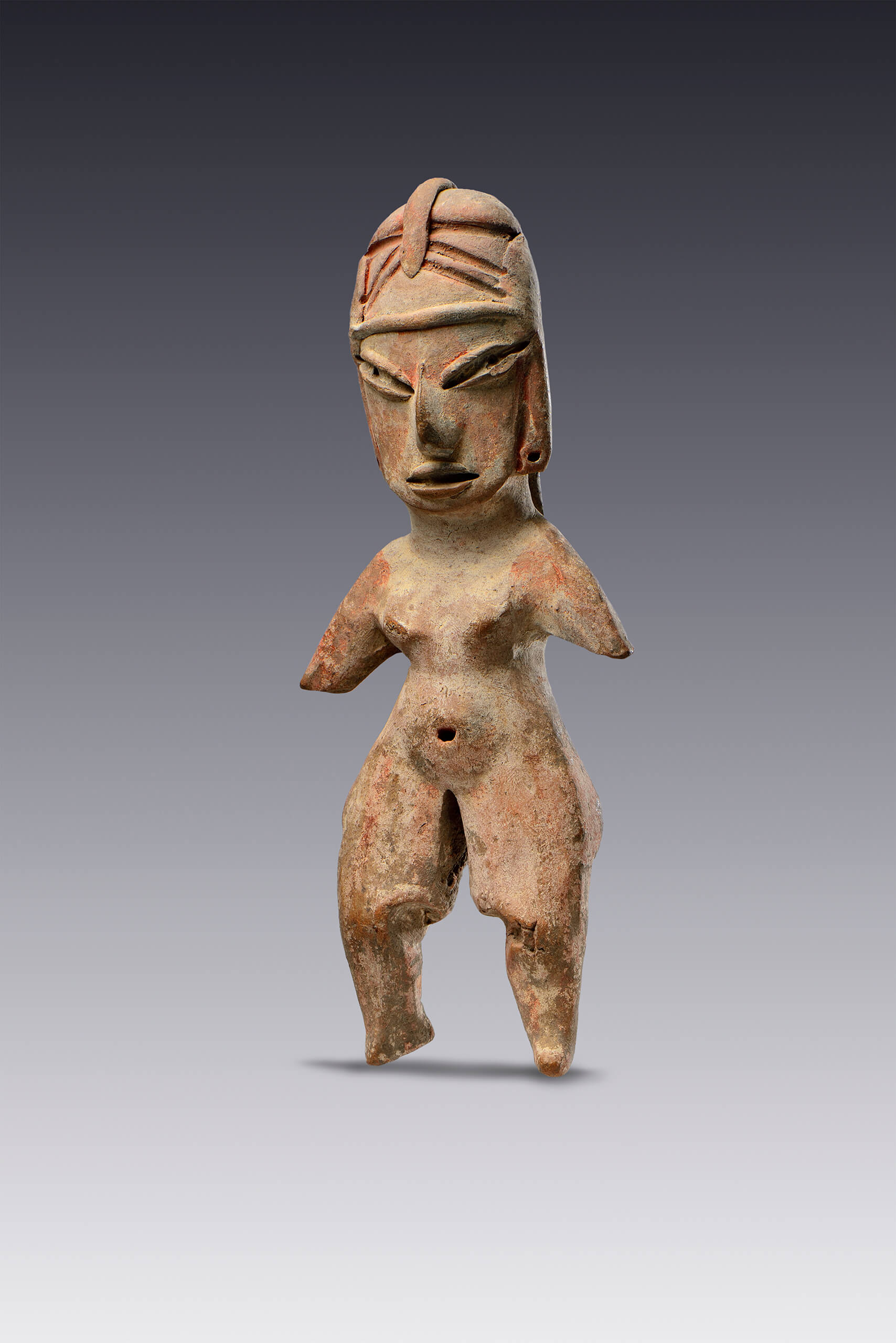  Mujer con tocado | El México antiguo. Salas de Arte Prehispánico | Museo Amparo, Puebla