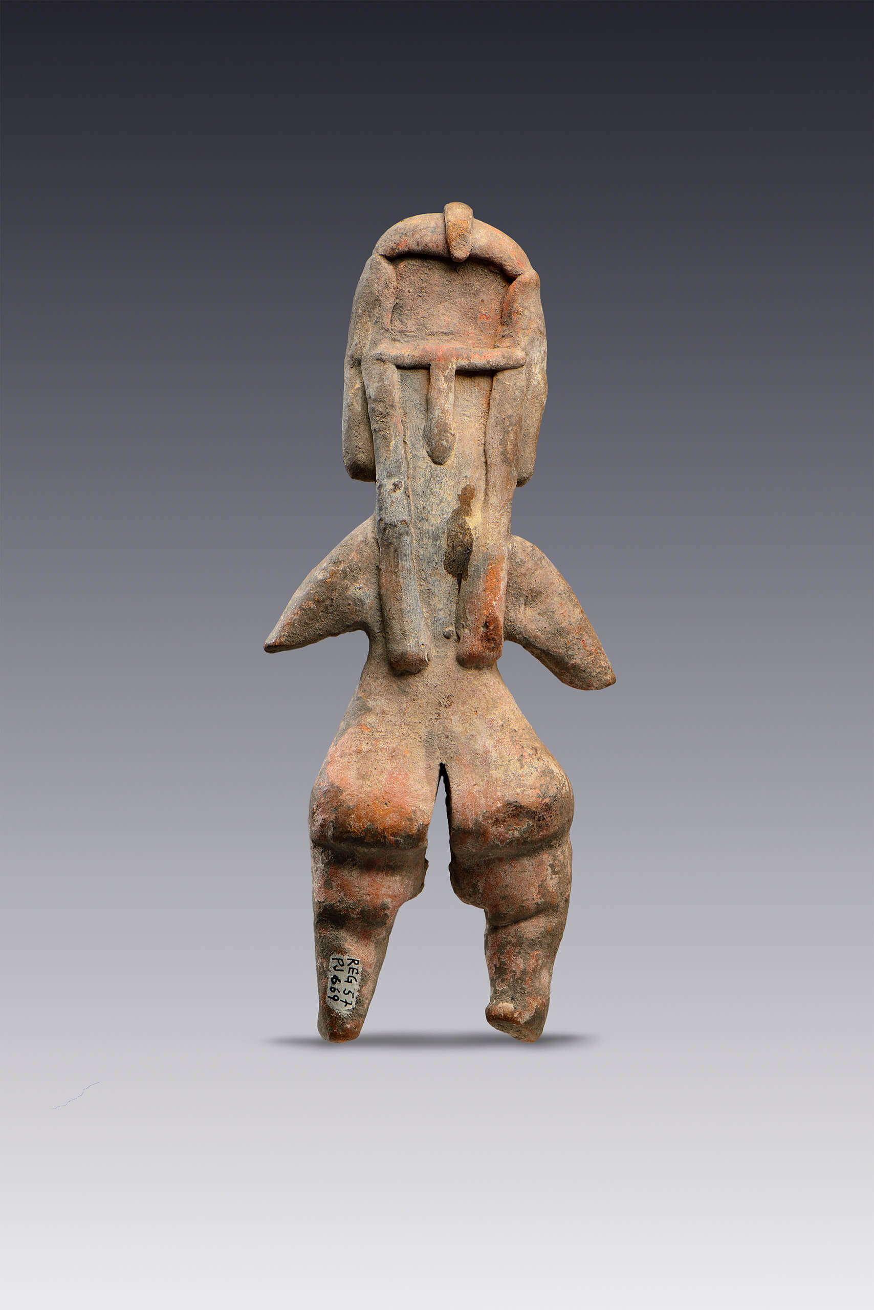  Mujer con tocado | El México antiguo. Salas de Arte Prehispánico | Museo Amparo, Puebla