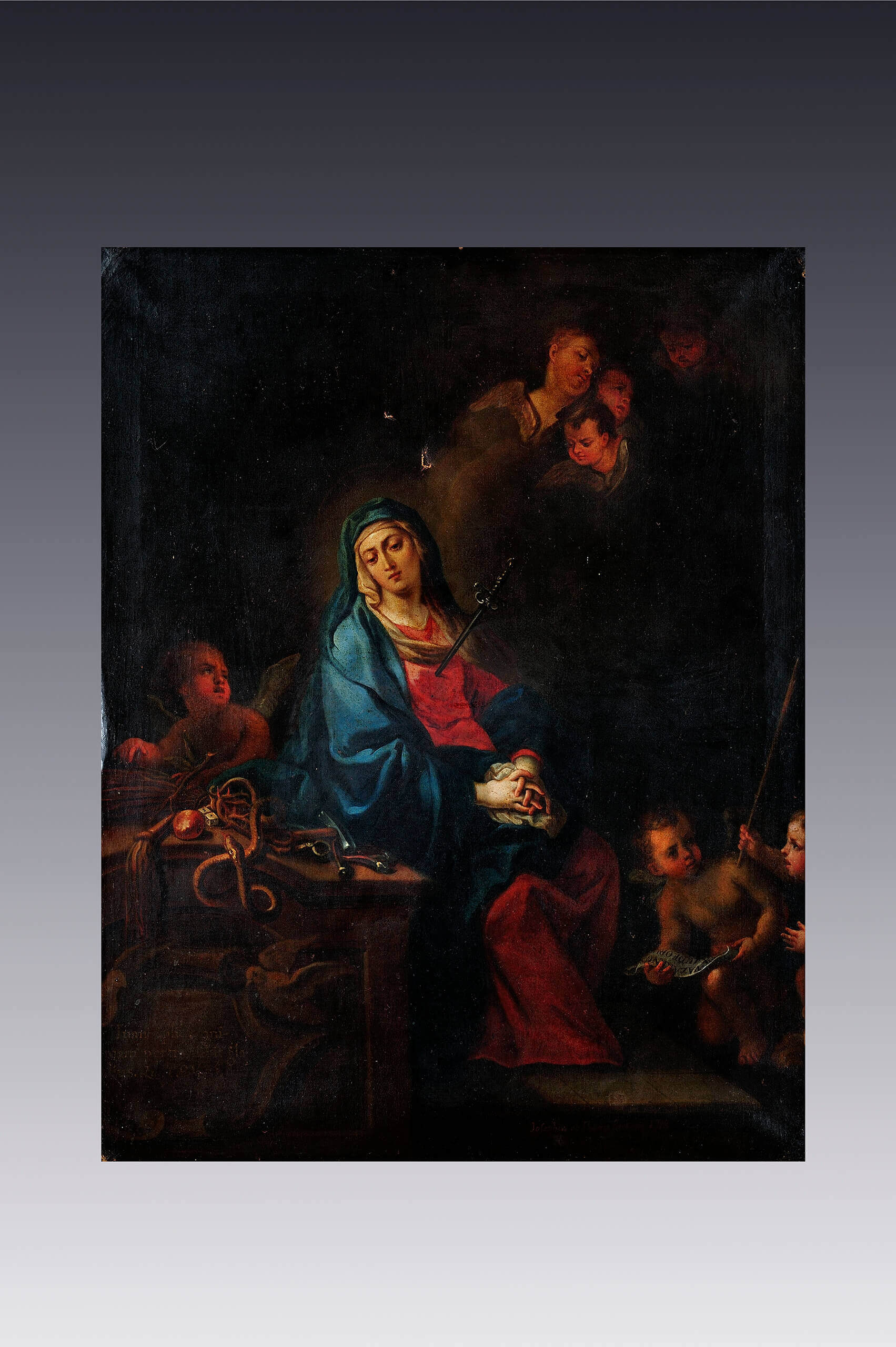 Virgen de la Soledad | José de Ibarra, el lenguaje del afecto | Museo Amparo, Puebla