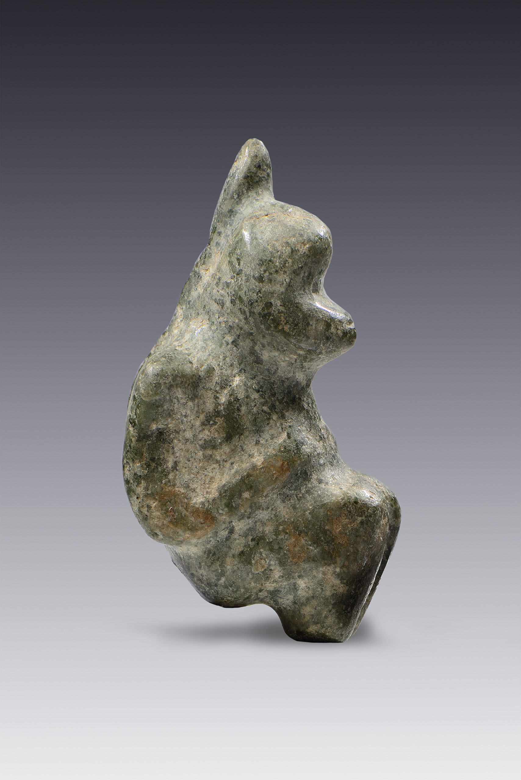 Mono en cuclillas | El México antiguo. Salas de Arte Prehispánico | Museo Amparo, Puebla