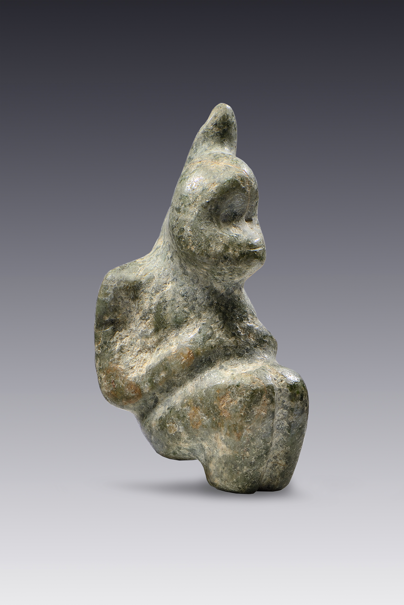 Mono en cuclillas | El México antiguo. Salas de Arte Prehispánico | Museo Amparo, Puebla