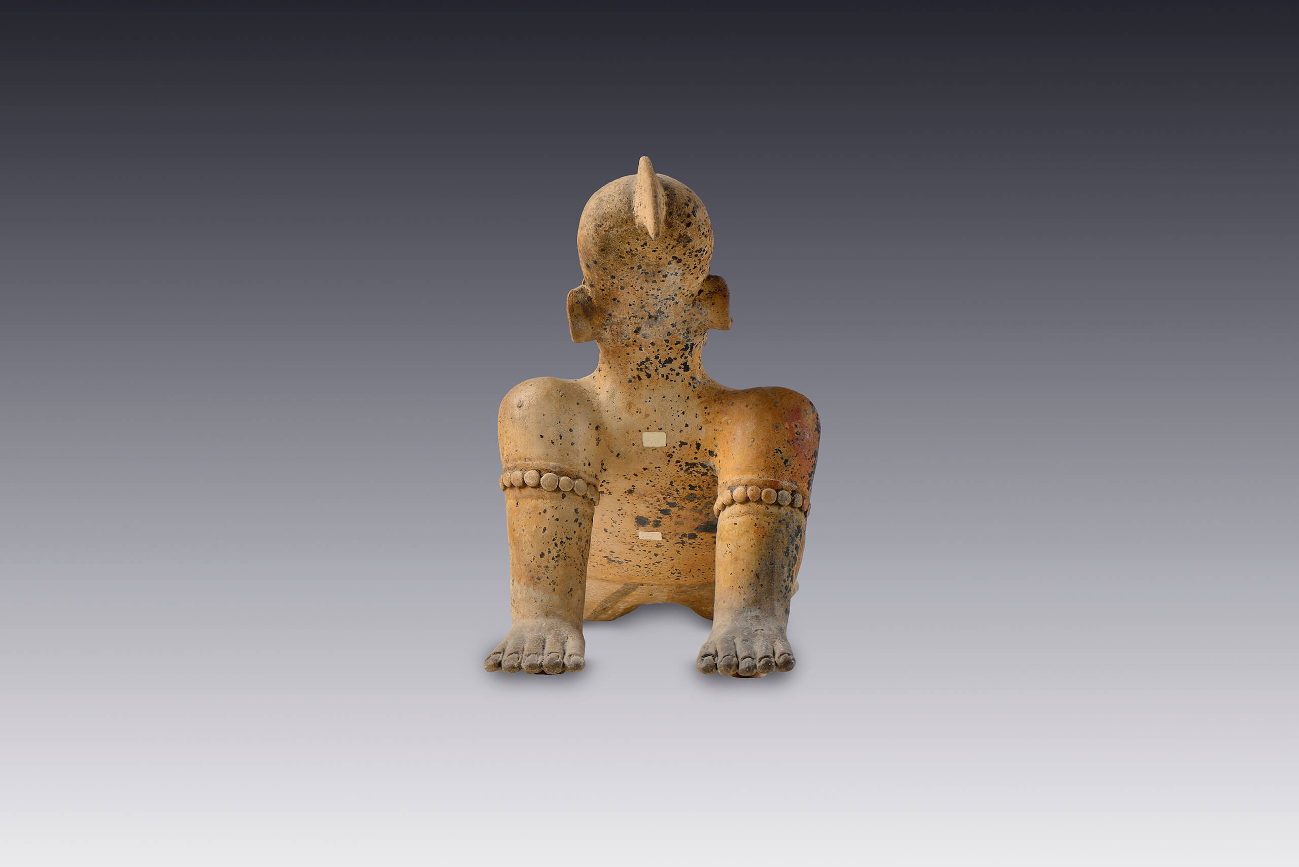 Personaje recostado | El México antiguo. Salas de Arte Prehispánico | Museo Amparo, Puebla