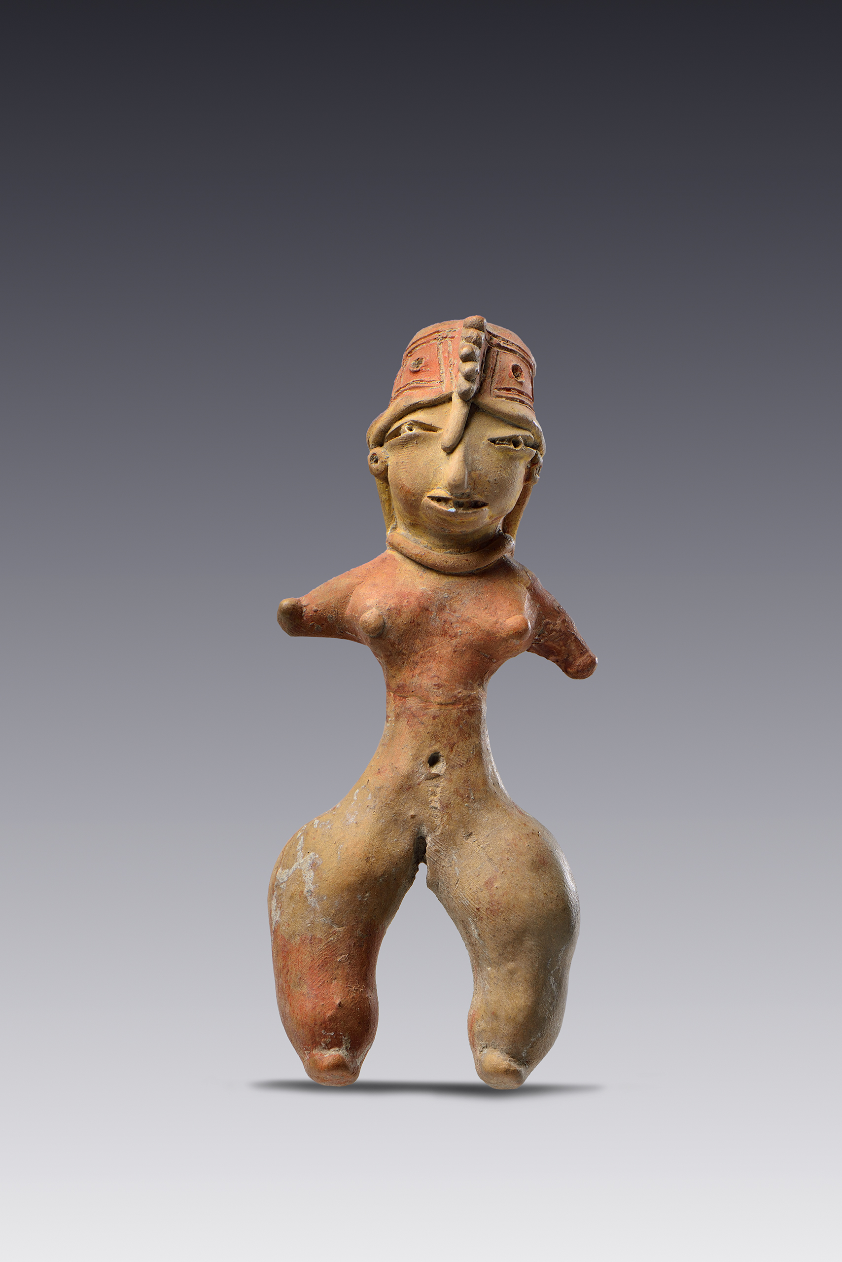 Figurillas femeninas con muslos globulares | El México antiguo. Salas de Arte Prehispánico | Museo Amparo, Puebla