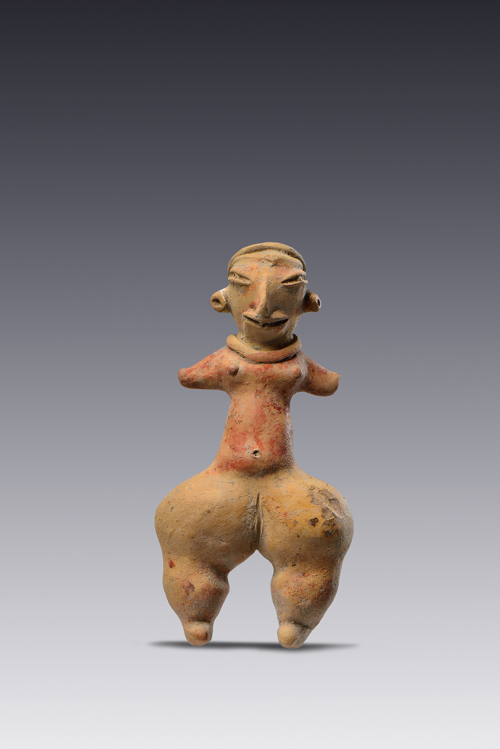 Figurillas femeninas con muslos globulares | El México antiguo. Salas de Arte Prehispánico | Museo Amparo, Puebla