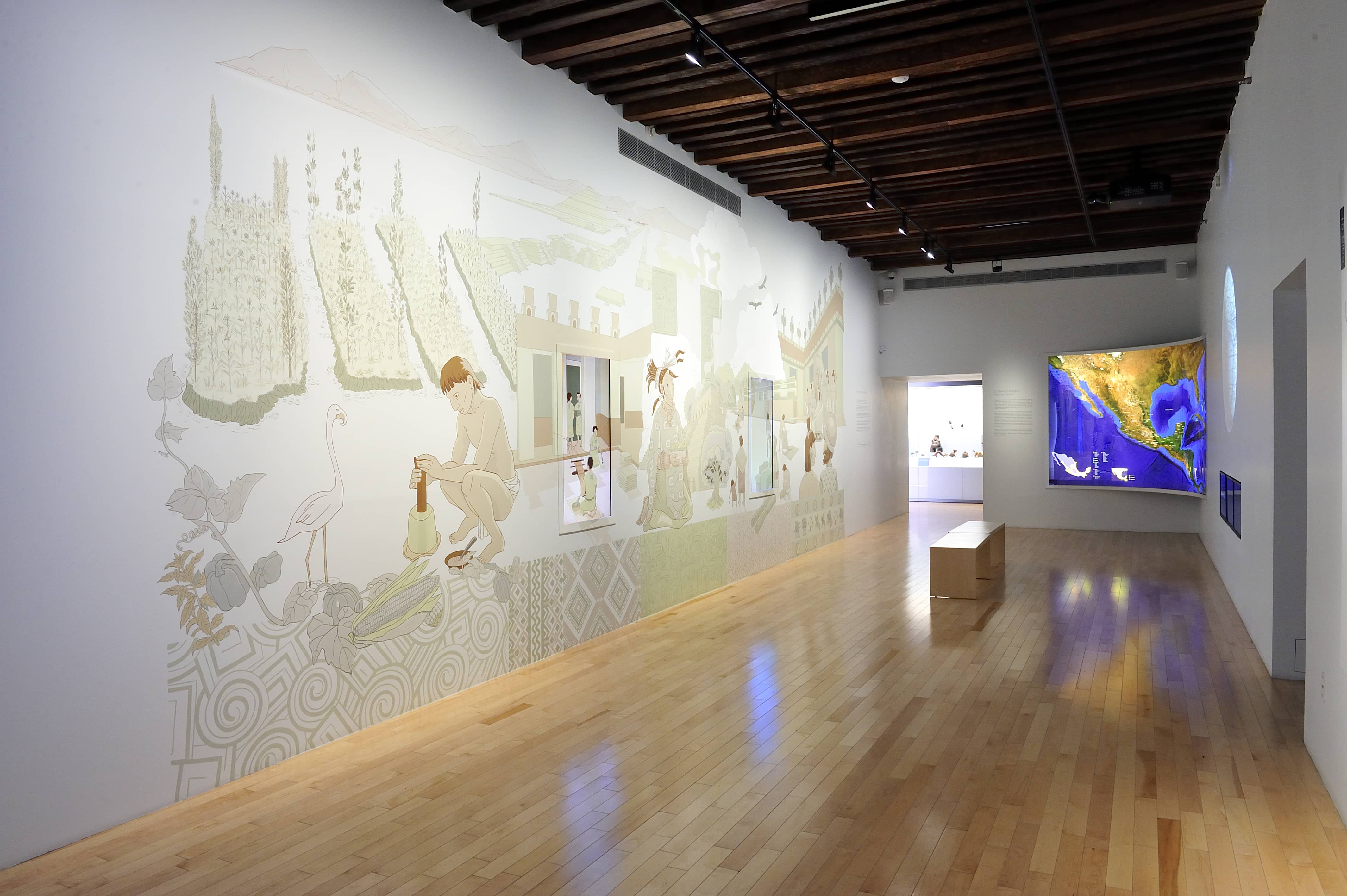 El proceso hist&oacute;rico de mesoam&eacute;rica | El M&eacute;xico antiguo. Salas de Arte Prehisp&aacute;nico | Museo Amparo, Puebla