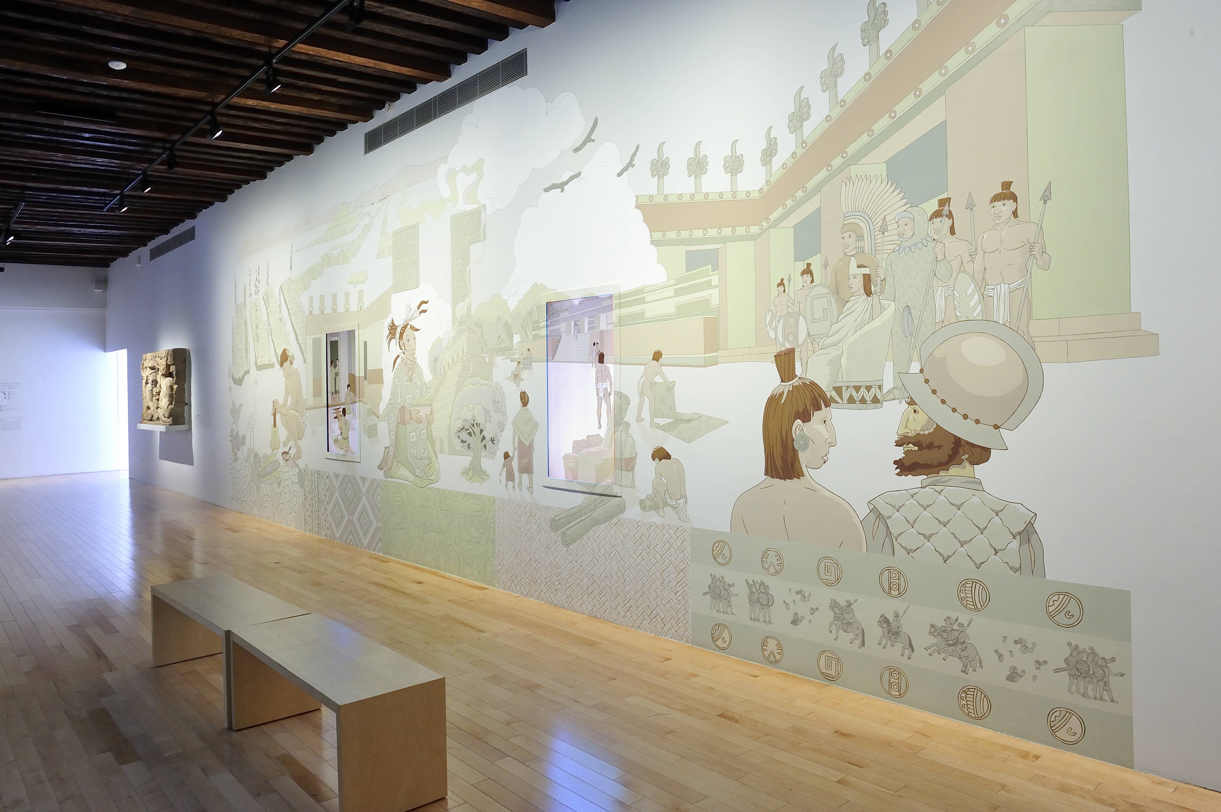 El proceso hist&oacute;rico de mesoam&eacute;rica | El M&eacute;xico antiguo. Salas de Arte Prehisp&aacute;nico | Museo Amparo, Puebla