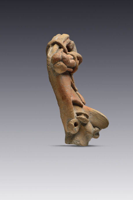 Ticomán figurine head 