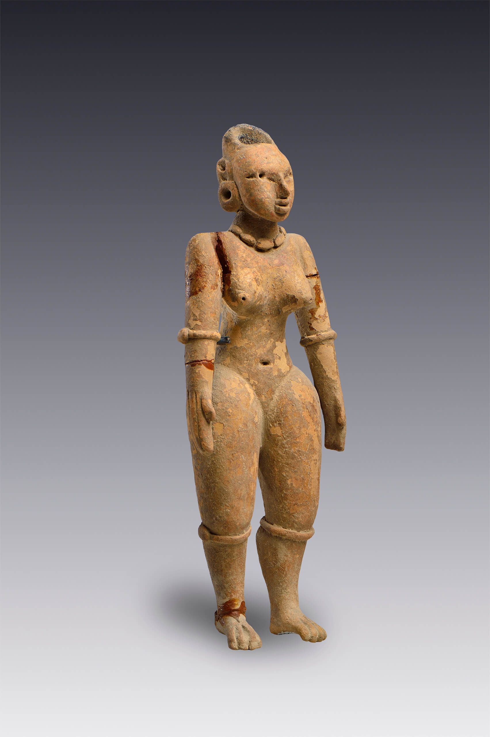 Figura femenina | El México antiguo. Salas de Arte Prehispánico | Museo Amparo, Puebla