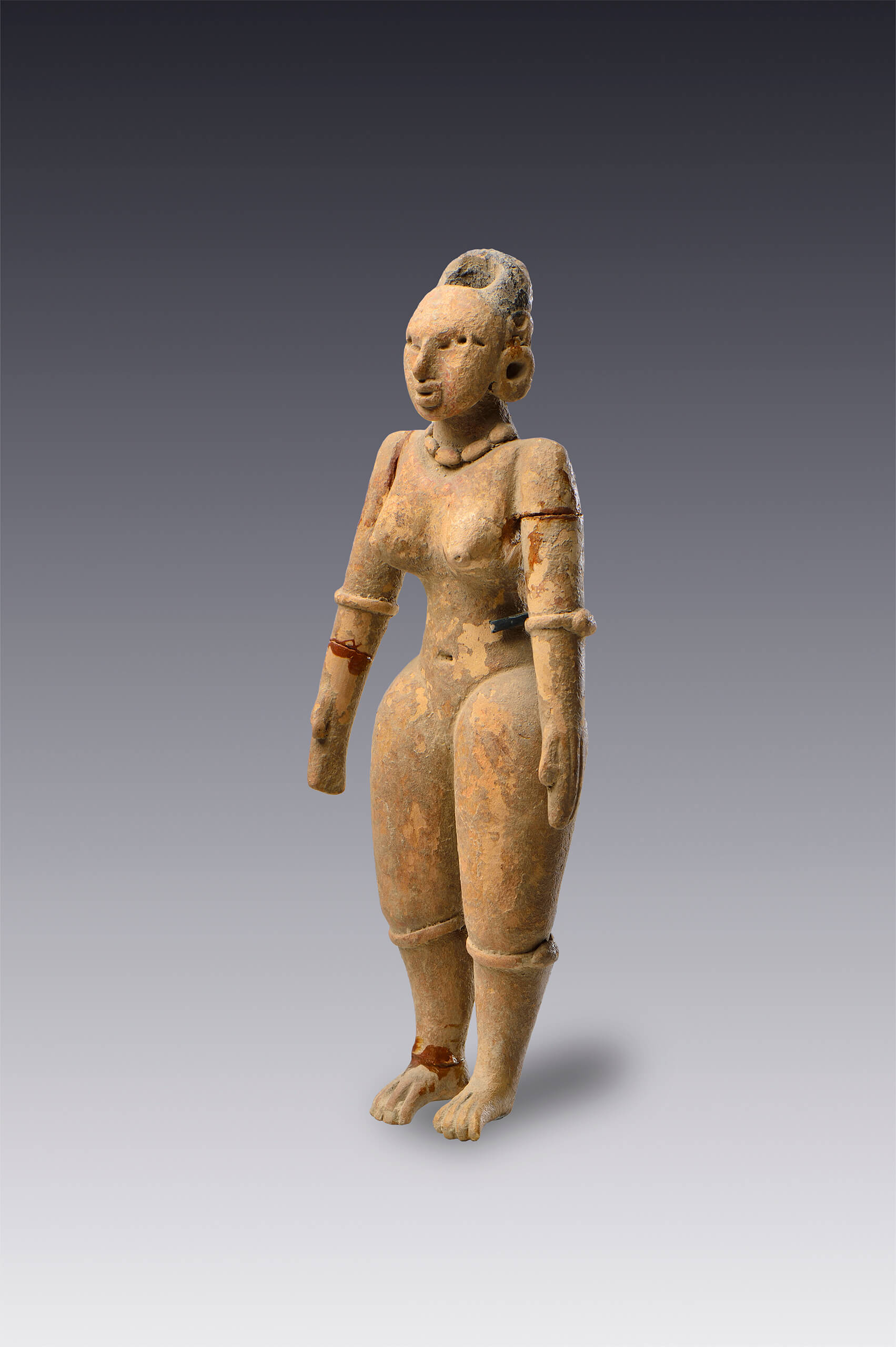 Figura femenina | El México antiguo. Salas de Arte Prehispánico | Museo Amparo, Puebla