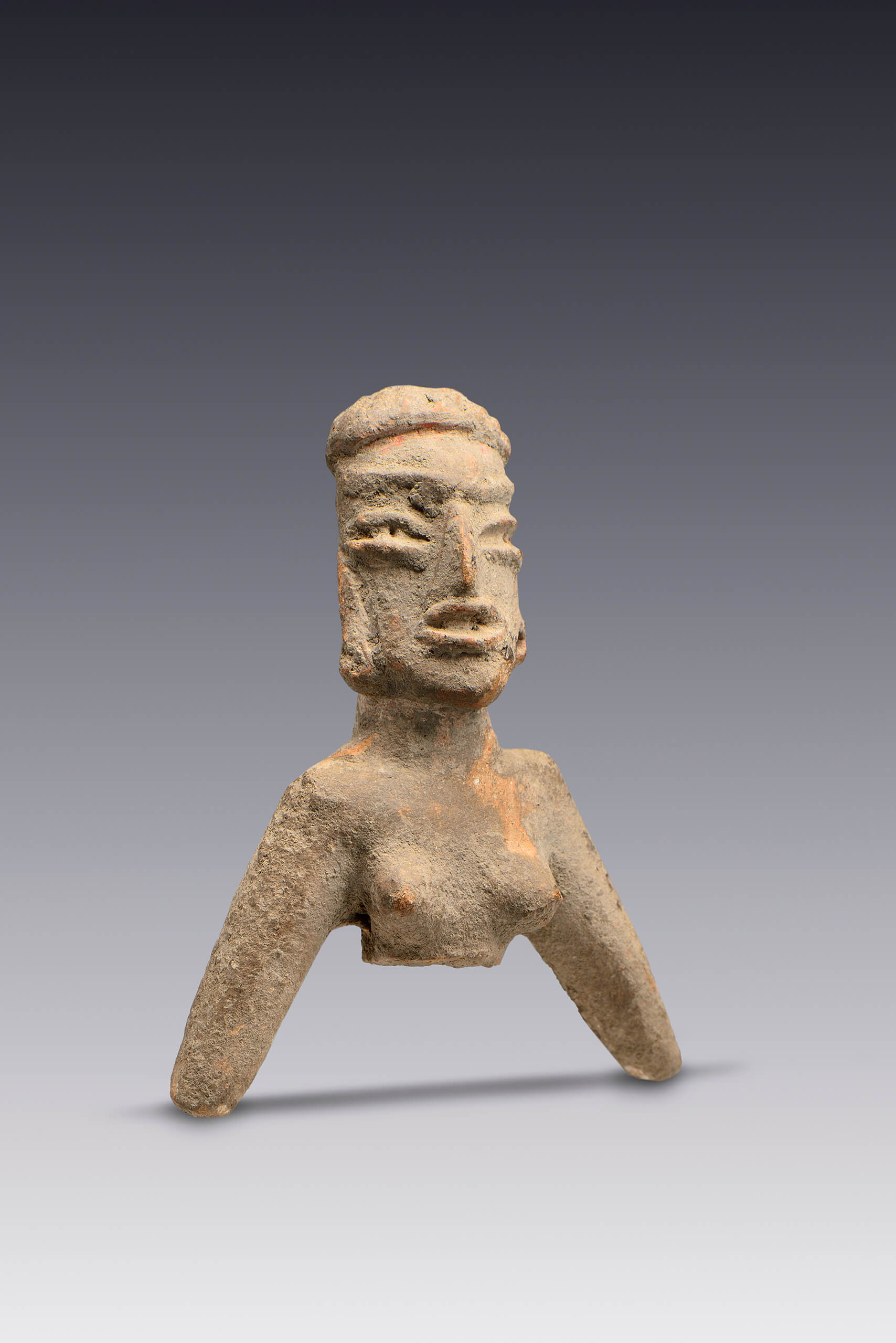 Figurilla antropomorfa  | El M&eacute;xico antiguo. Salas de Arte Prehisp&aacute;nico | Museo Amparo, Puebla