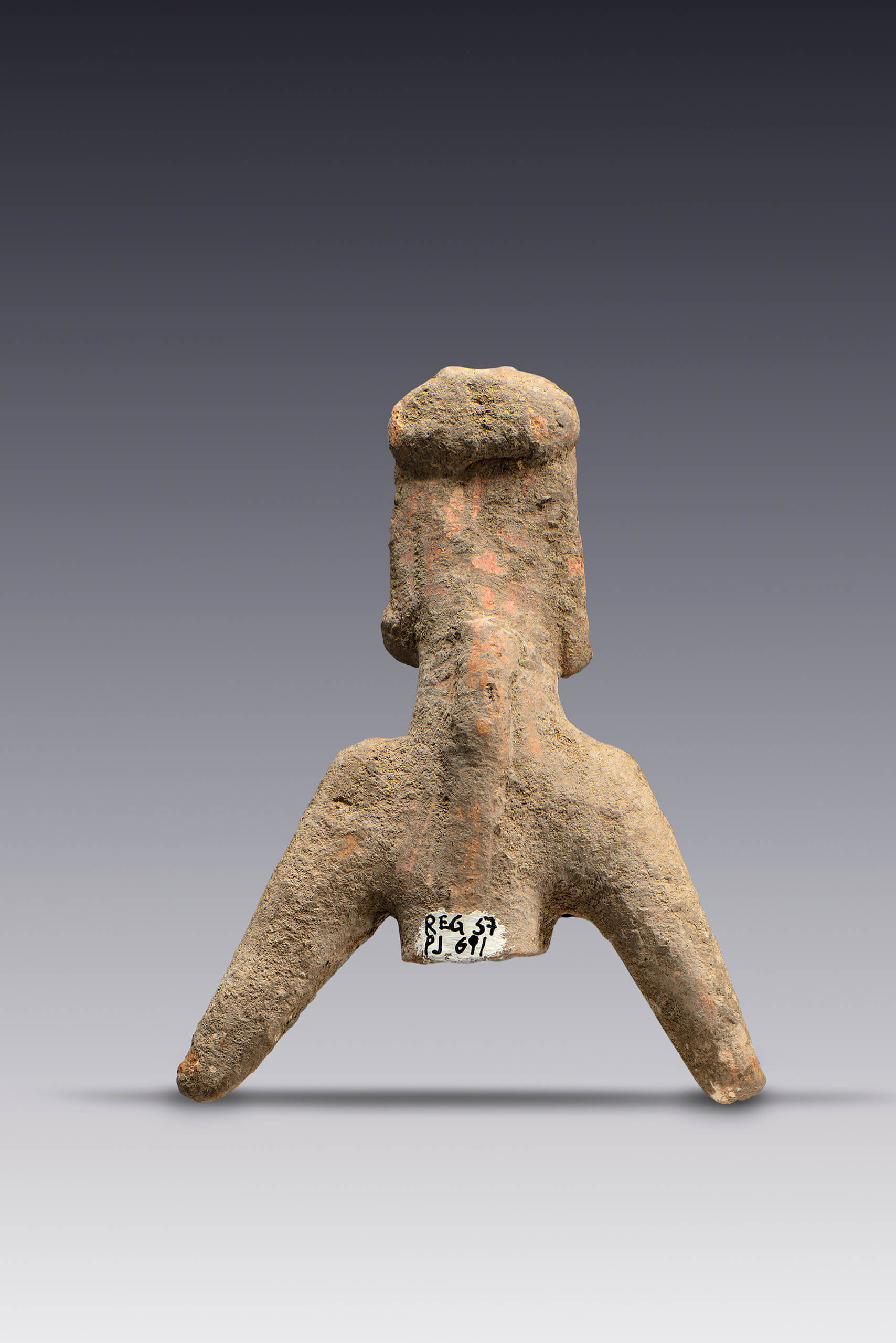 Figurilla antropomorfa  | El M&eacute;xico antiguo. Salas de Arte Prehisp&aacute;nico | Museo Amparo, Puebla