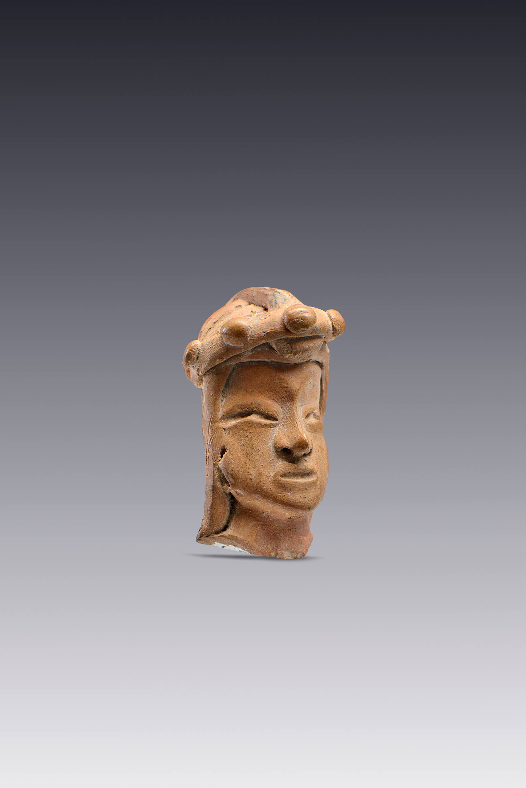 Figurilla antropomorfa | El M&eacute;xico antiguo. Salas de Arte Prehisp&aacute;nico | Museo Amparo, Puebla