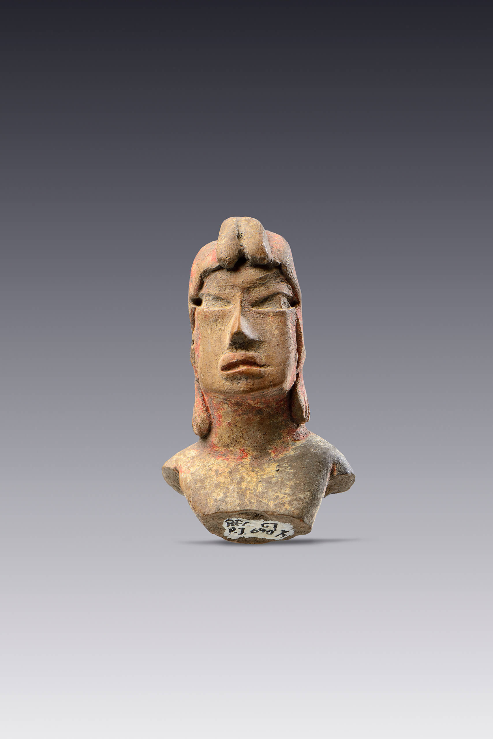 Figurilla antropomorfa | El M&eacute;xico antiguo. Salas de Arte Prehisp&aacute;nico | Museo Amparo, Puebla