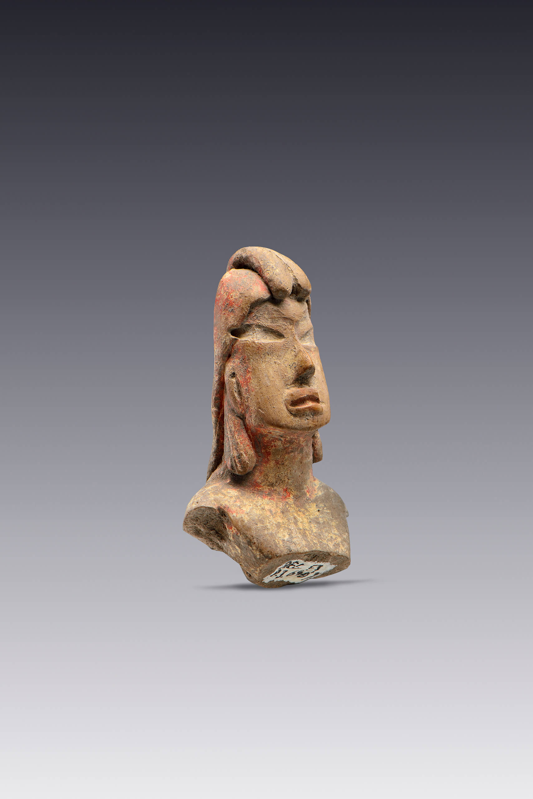 Figurilla antropomorfa | El M&eacute;xico antiguo. Salas de Arte Prehisp&aacute;nico | Museo Amparo, Puebla